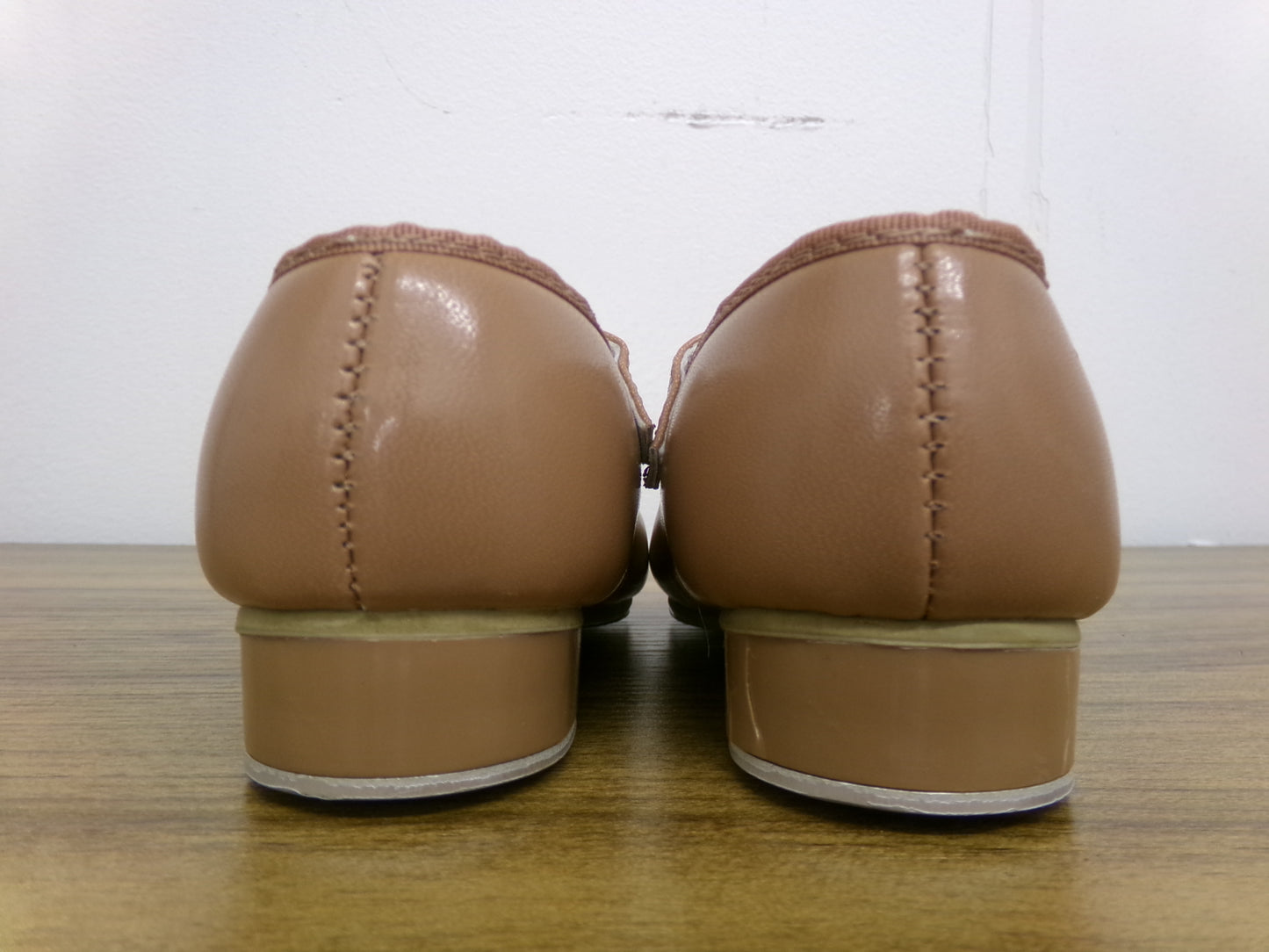 Pre-Owned Tap Shoes Revolution Style 808 9M Child Mary Jane Buckle Dark Tan