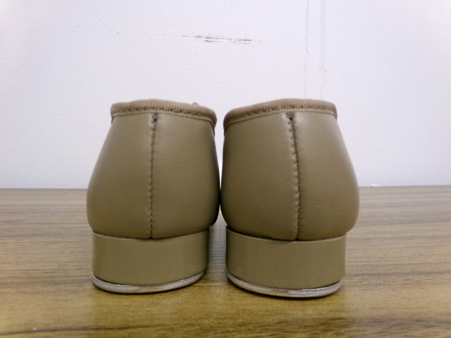 Pre-Owned Tap Shoes Capezio 8.5N Kids Tyette Leather & Elastic Student