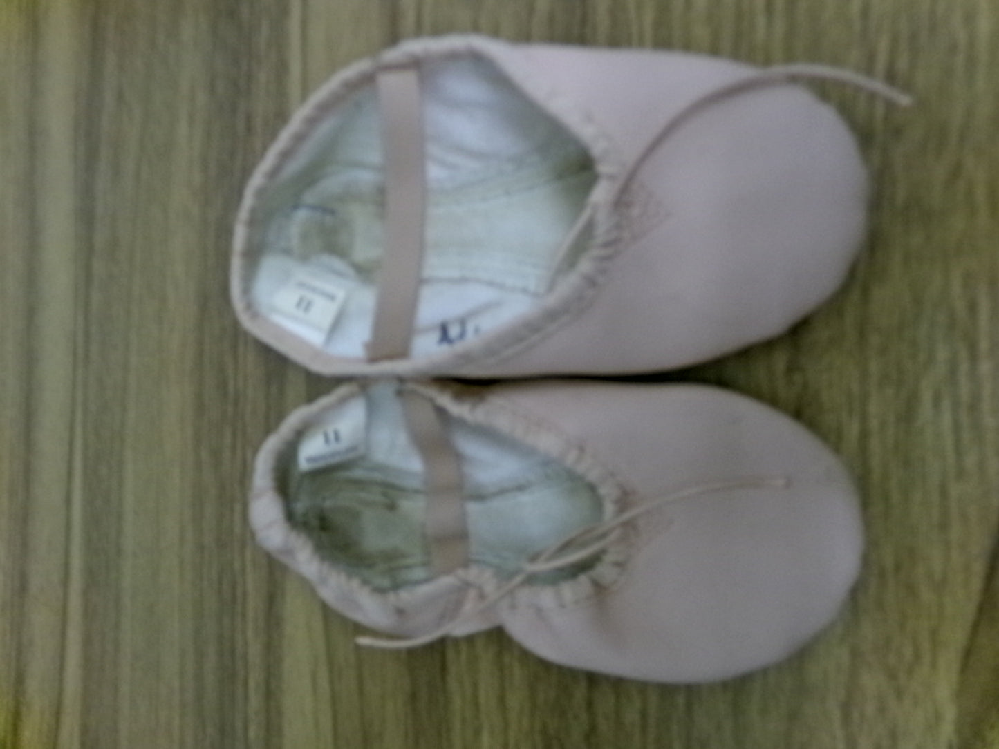 Pre-Owned Ballet Shoes Generic Kids 11M Leather Full Sole