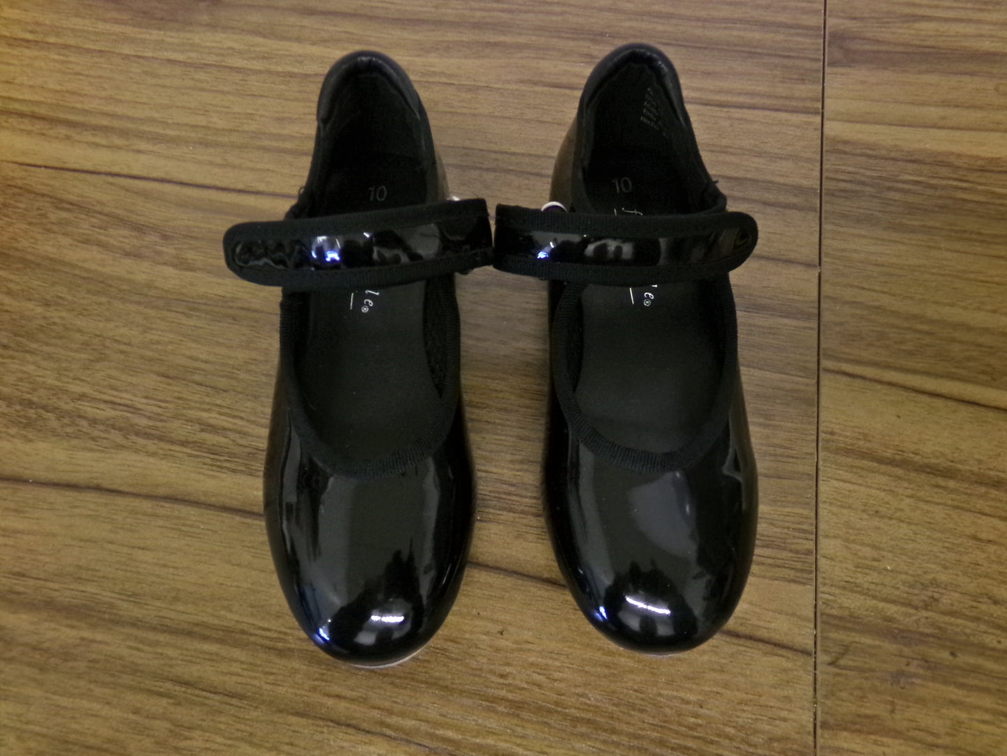 Pre-Owned Tap Shoes Freestyle Little Kids 10M Mary Jane Leather