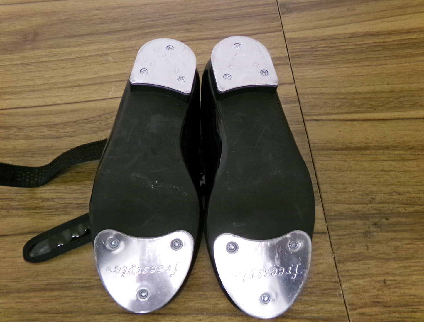 Pre-Owned Tap Shoes Freestyle Little Kids 10M Mary Jane Leather