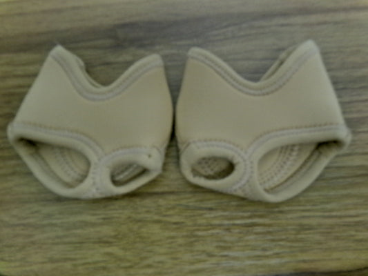 Pre-Owned Foot Undeez Danz N Motion Neoprene Tan Large