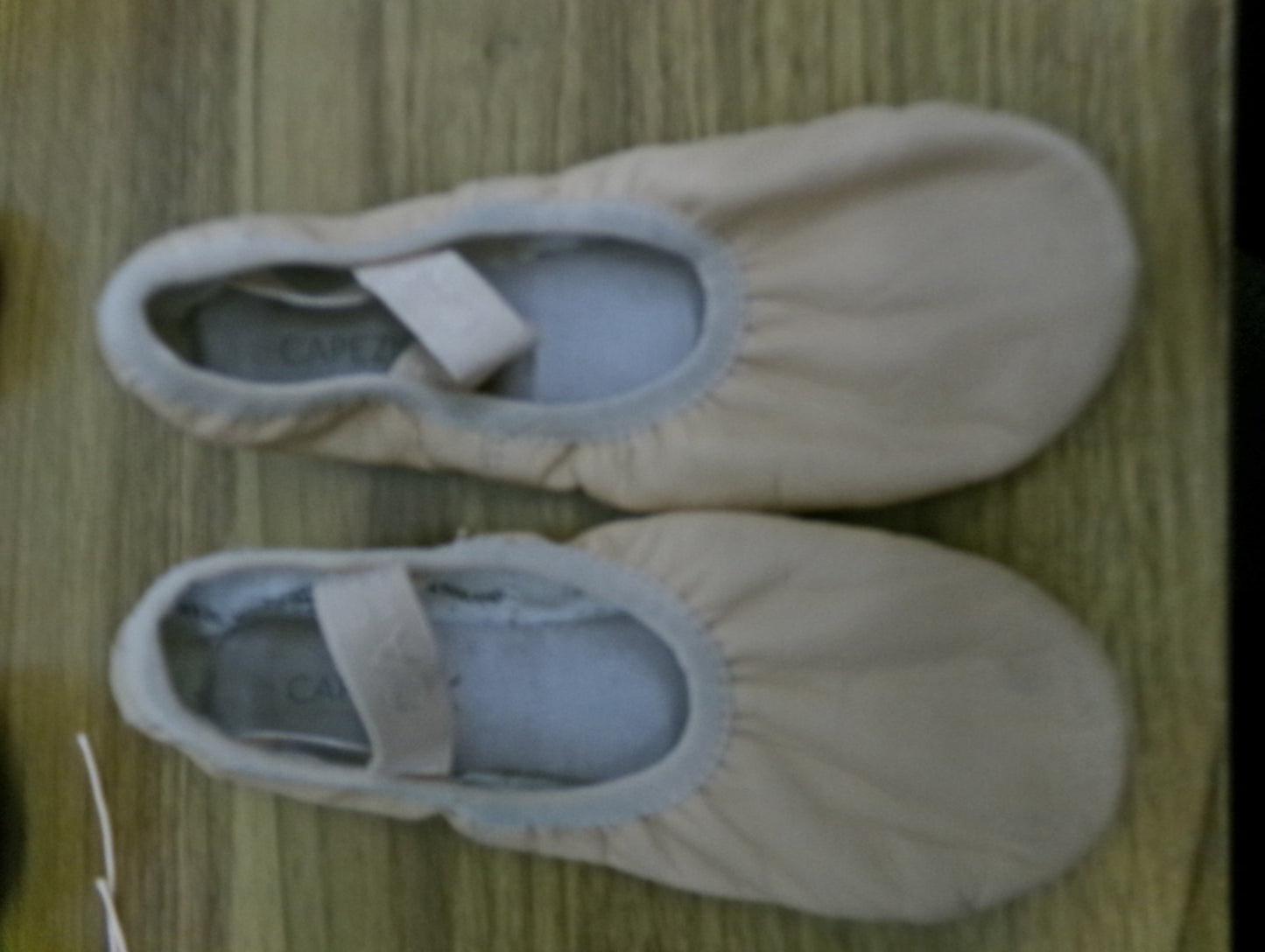 Pre-Owned Ballet Shoes Capezio Little Kid 12.5M Leather Single Strap Full Sole