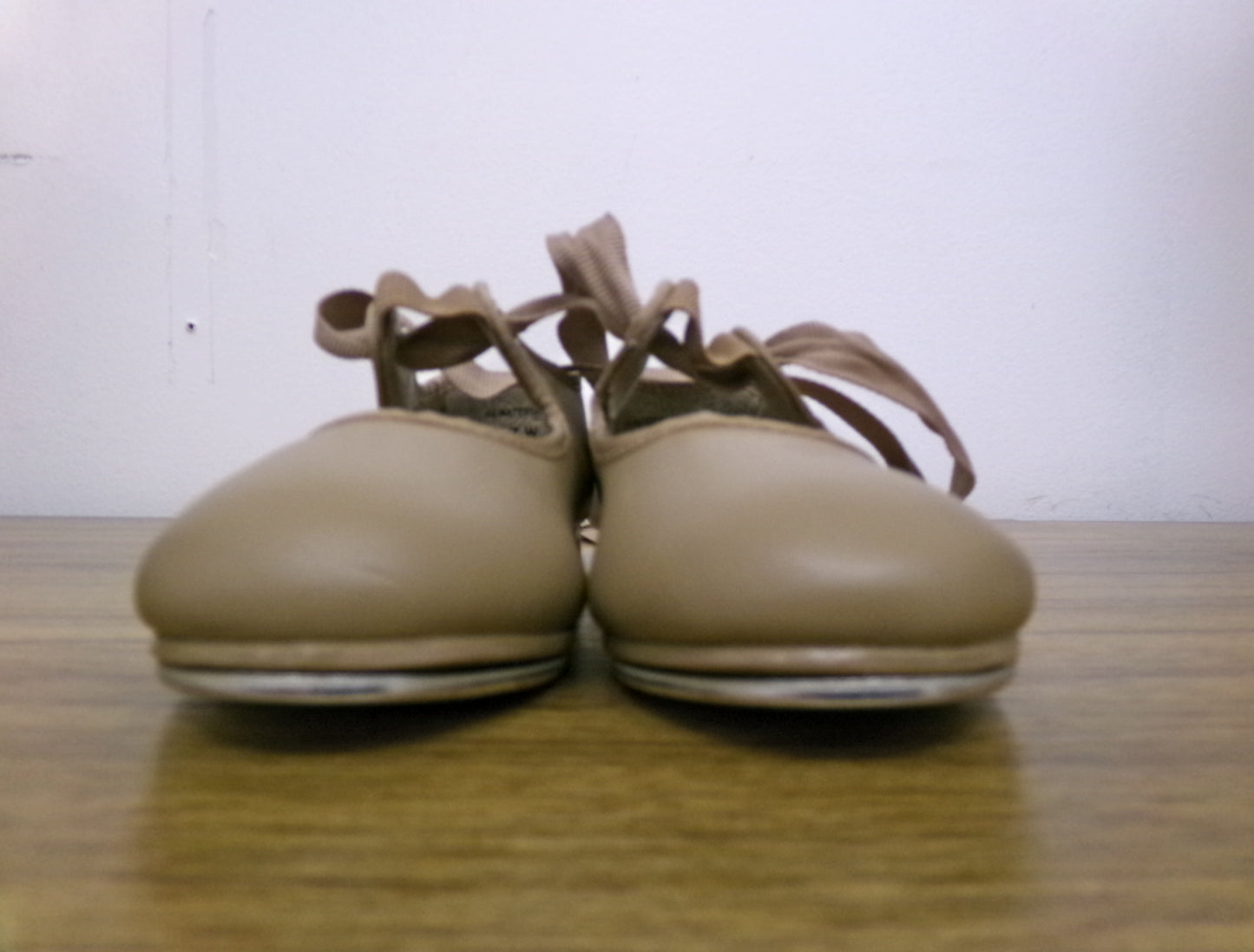 Pre-Owned Tap Shoes Capezio Toddler Kids 7W Tyette Man Made Elastic Student