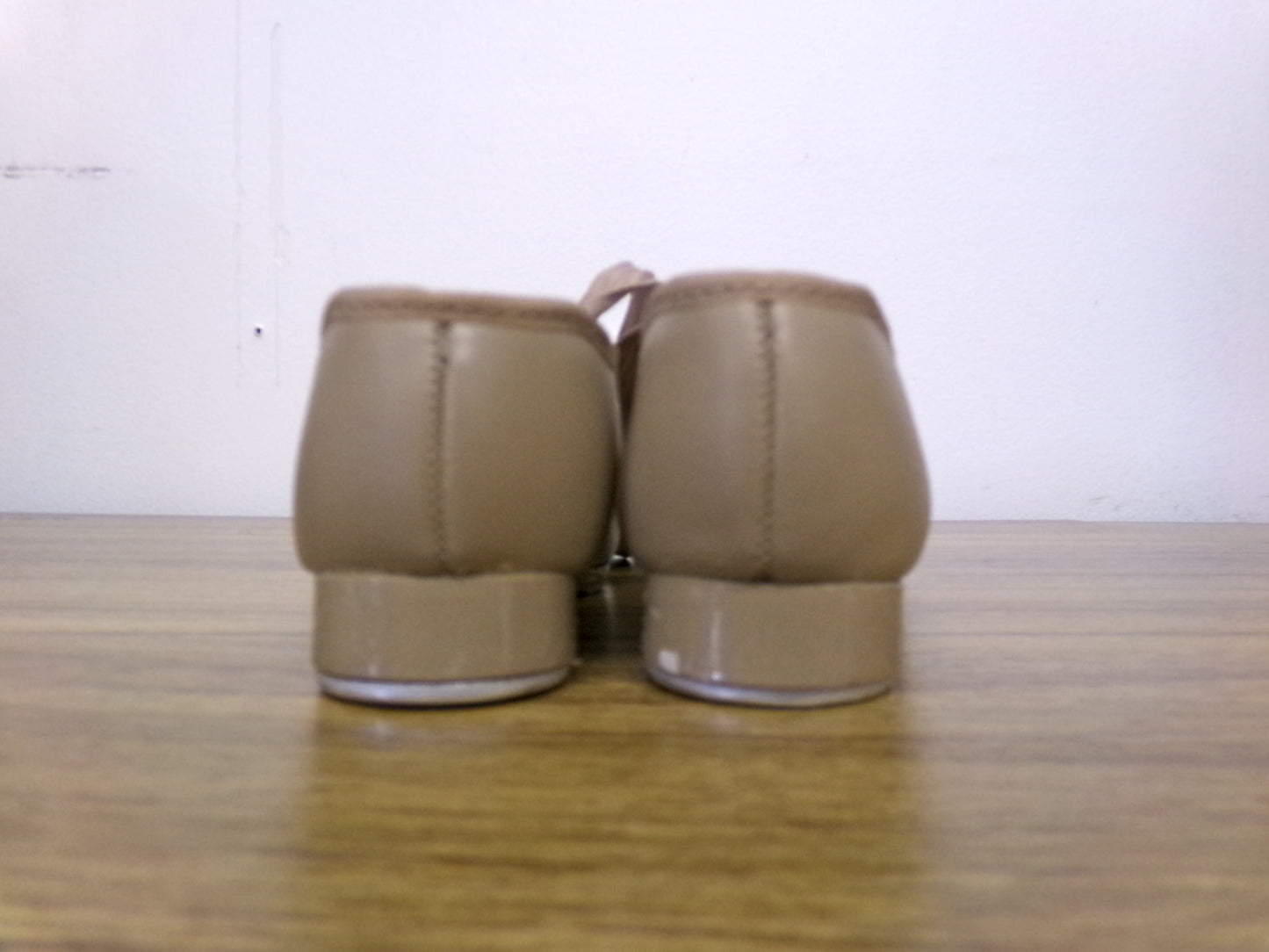Pre-Owned Tap Shoes Capezio Toddler Kids 7W Tyette Man Made Elastic Student
