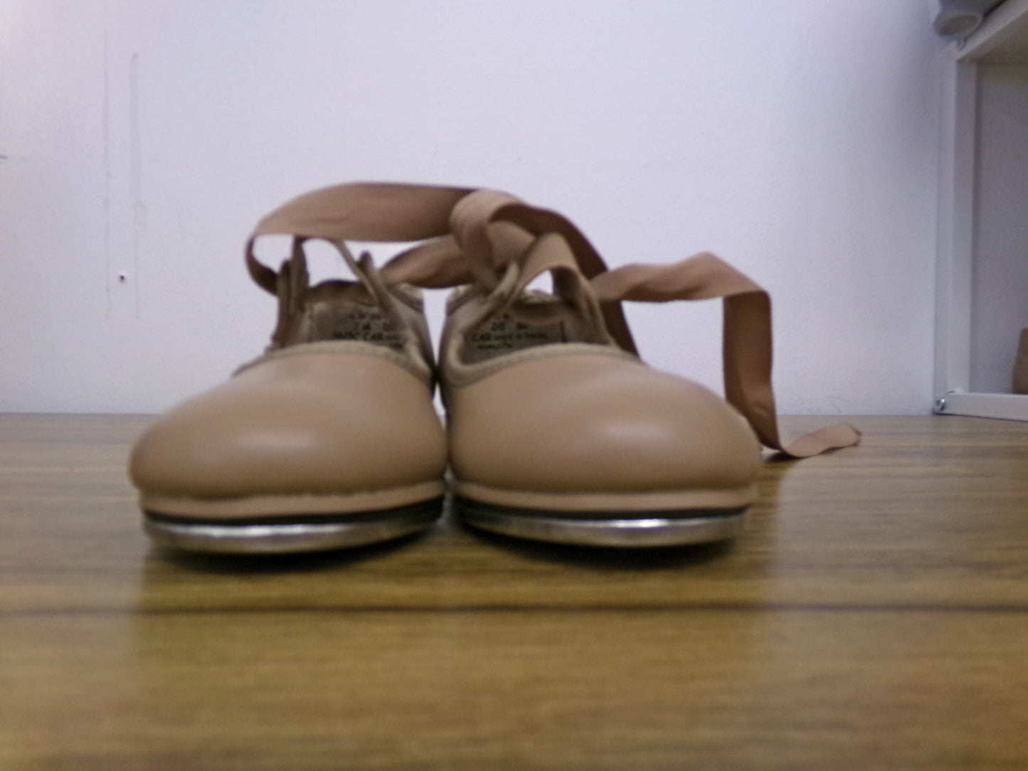 Pre-Owned Tap Shoes Capezio Toddler Kids 7M Tyette Man Made Elastic Student