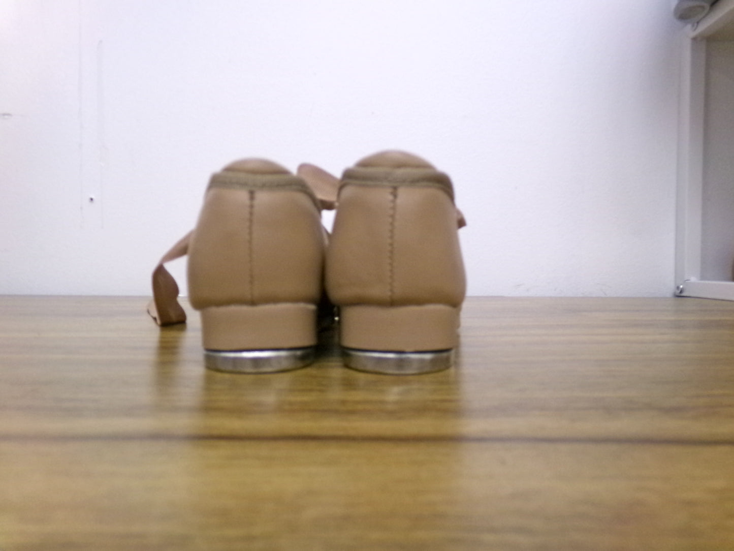 Pre-Owned Tap Shoes Capezio Toddler Kids 7M Tyette Man Made Elastic Student