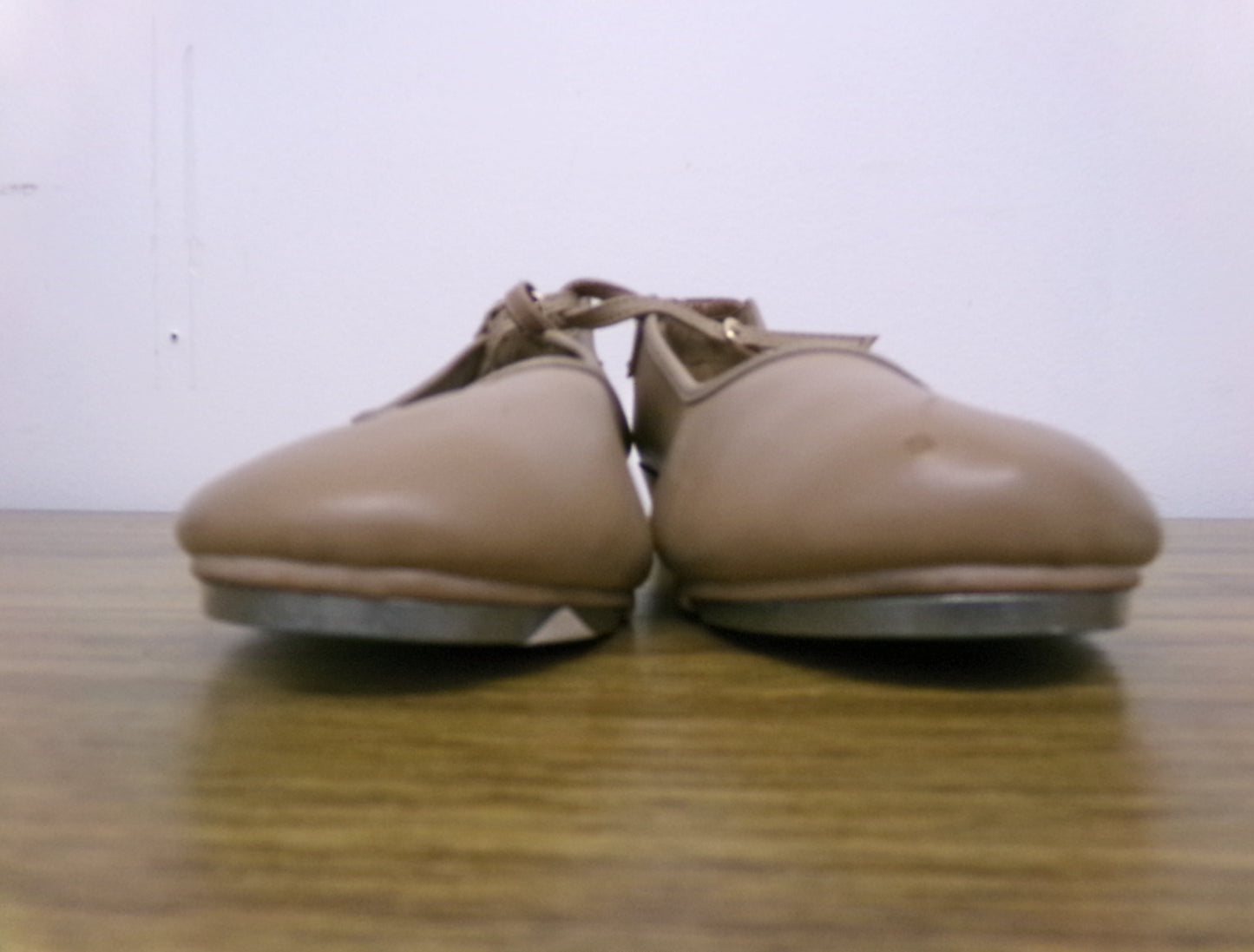 Pre-Owned Tan Tap Shoes Danshuz 752 Adult 7.5M Mary Jane Buckle