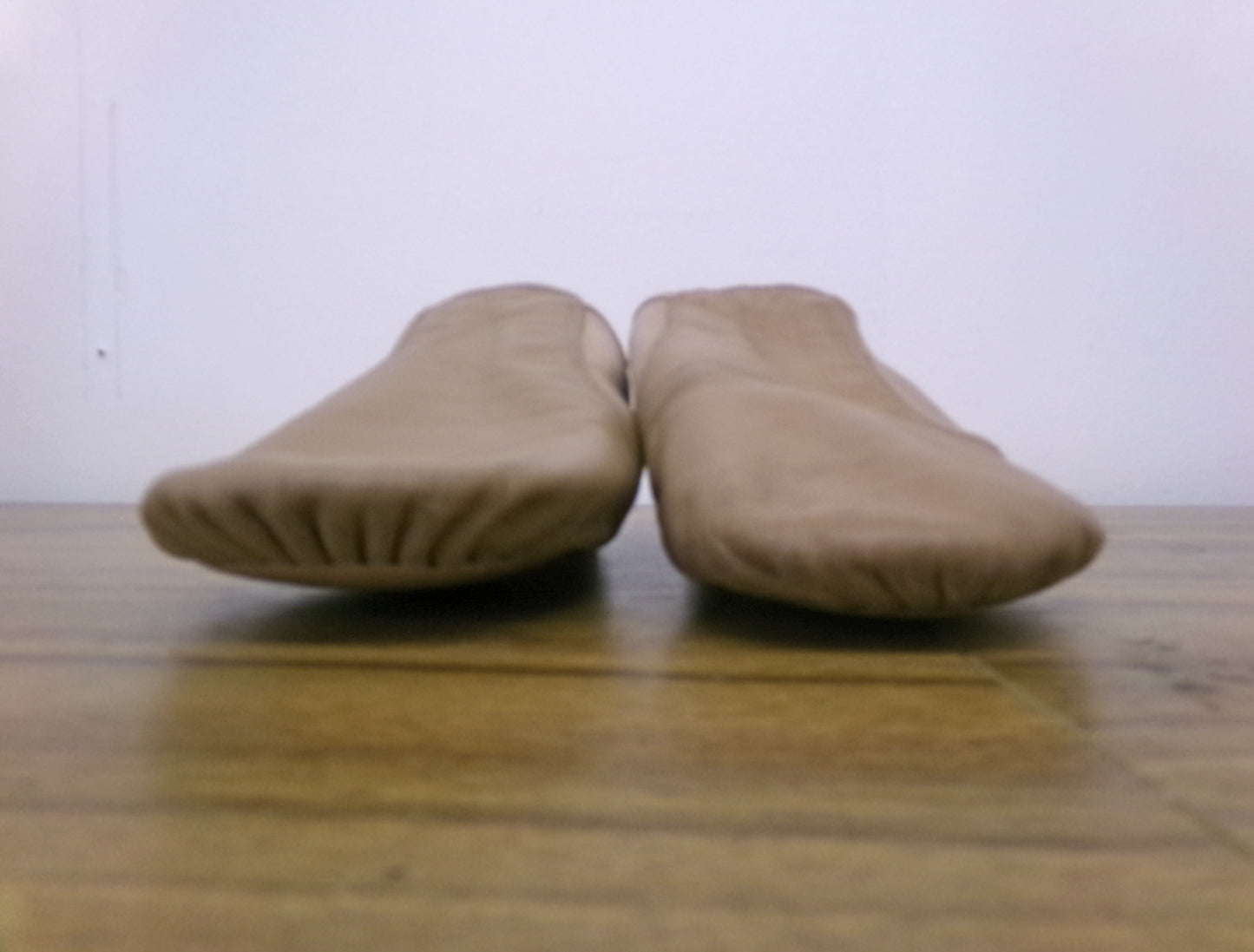 Pre-Owned Jazz Shoes Capezio EJ2 Adult 11M Tan Leather Split Sole