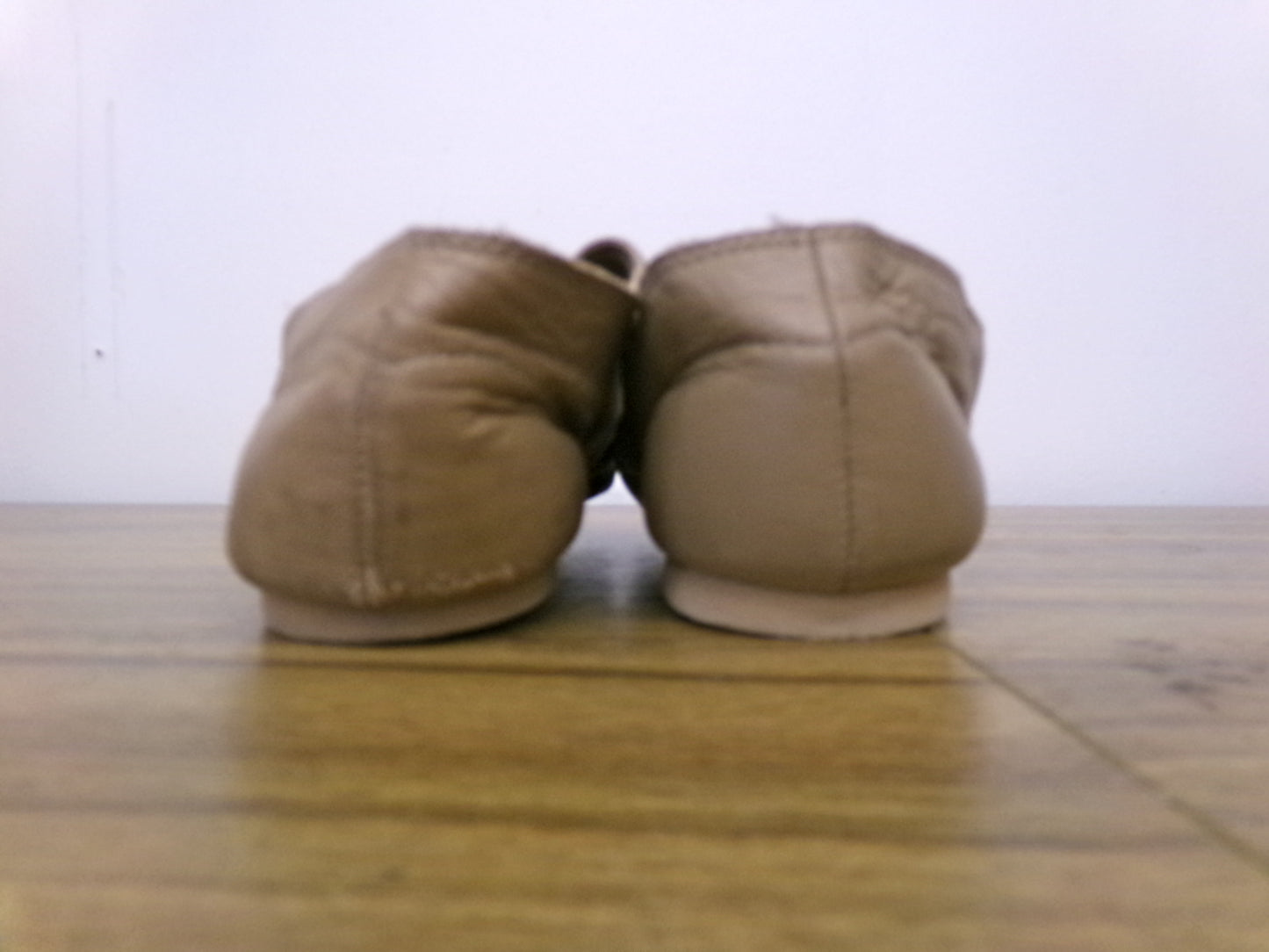 Pre-Owned Jazz Shoes Capezio EJ2 Adult 11M Tan Leather Split Sole