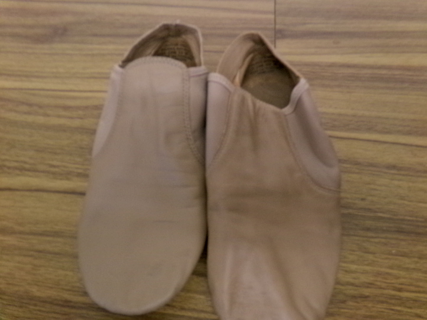 Pre-Owned Jazz Shoes Capezio EJ2 Adult 11M Tan Leather Split Sole