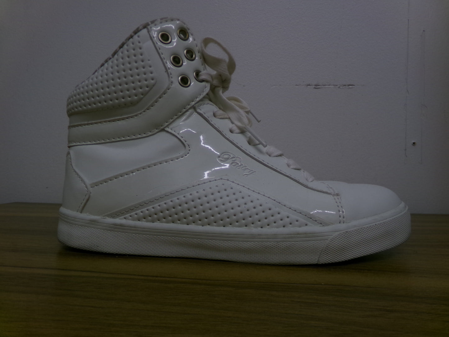 Pre-Owned Hip Hop Shoes Pastry Adult 6.5M High Tops Leather