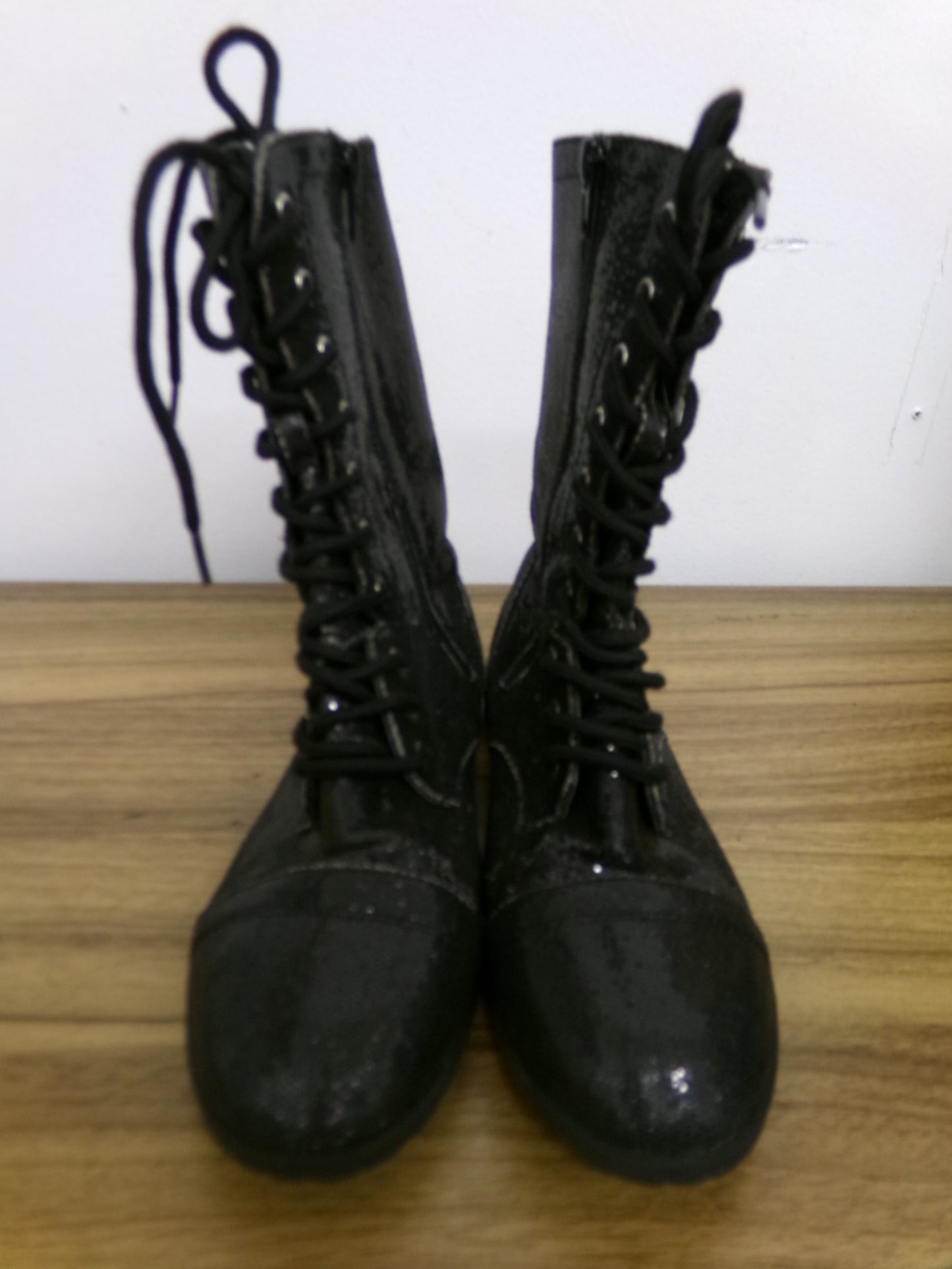 Pre-Owned Hip Hop Shoes Boots Balera WL088 Adult 6M Glitter