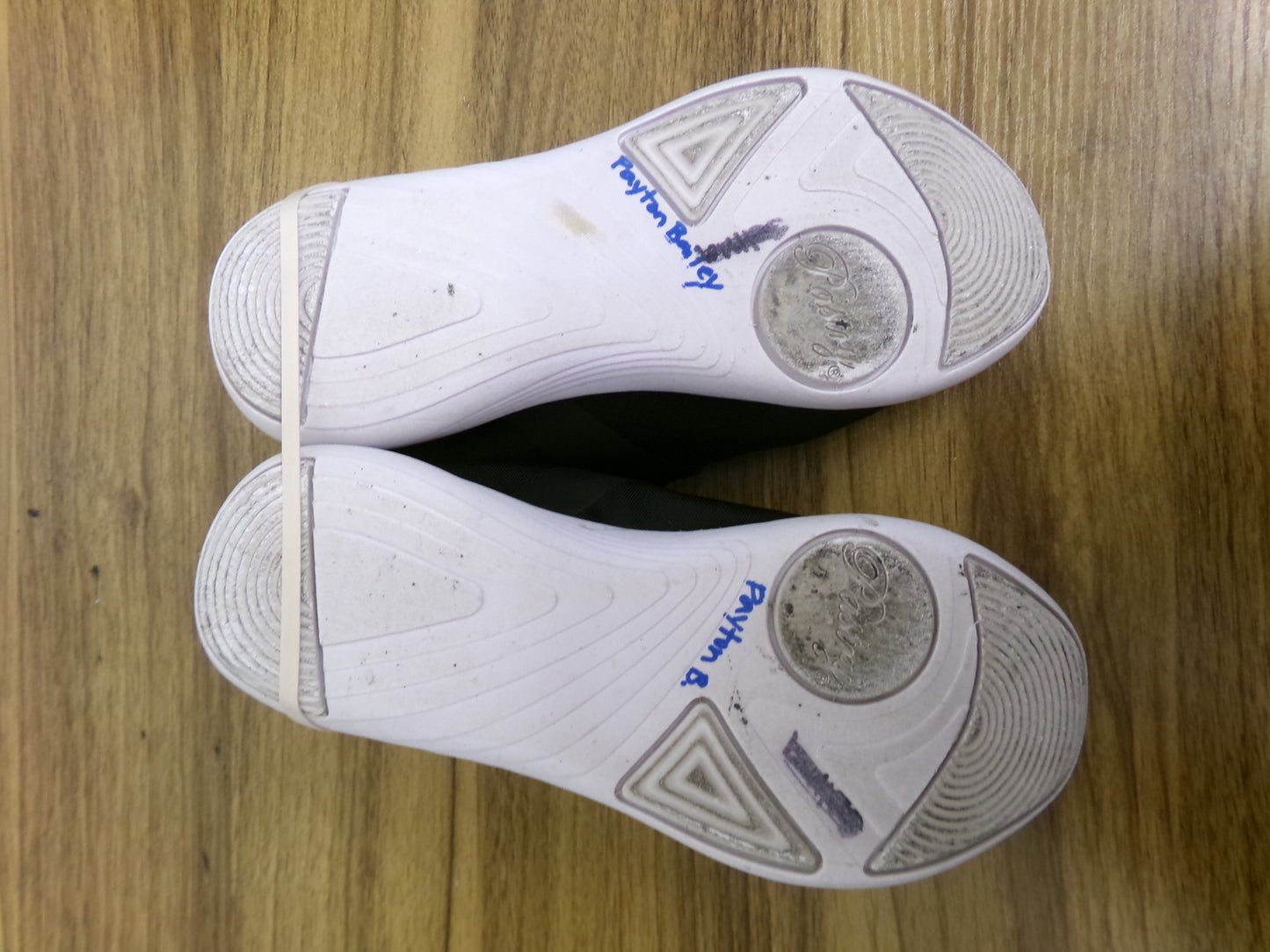 Pre-Owned Hip Hop Shoes Pastry Trainer Adult 1M Sneakers Canvas Lace Up Rubber