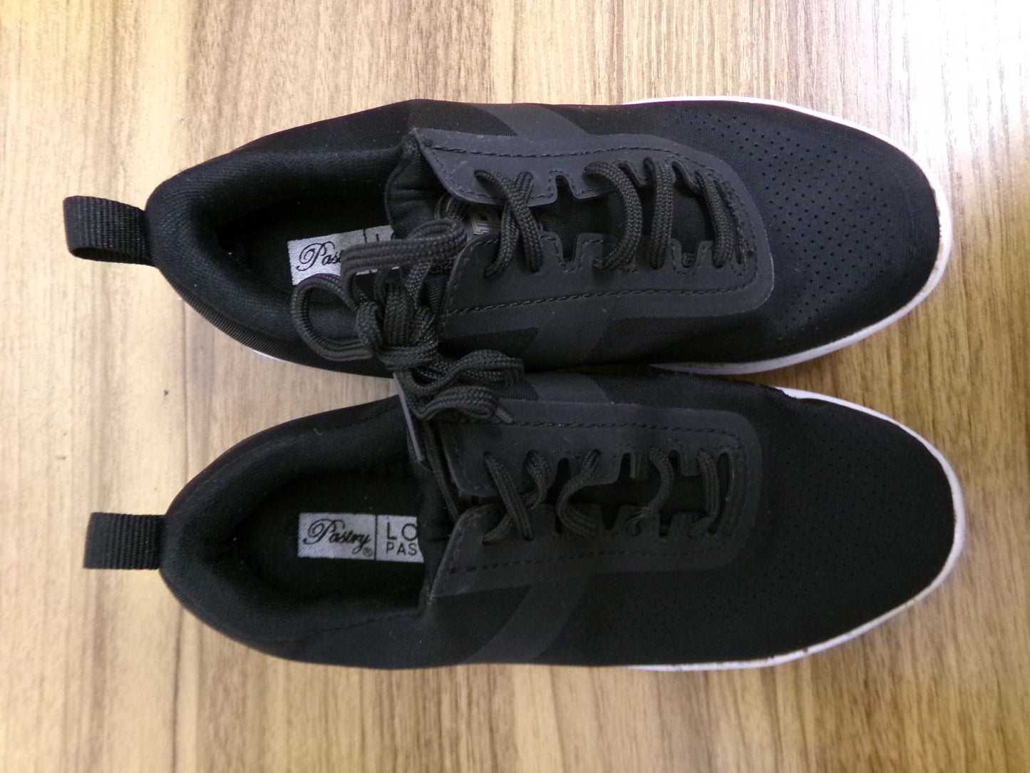 Pre-Owned Hip Hop Shoes Pastry Trainer Adult 1M Sneakers Canvas Lace Up Rubber