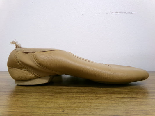 Pre-Owned Jazz Shoes Revolution 656 Adult 5M Pull On Leather Split Sole
