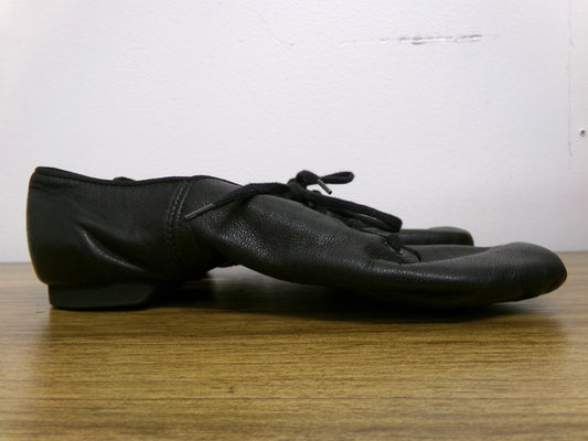 Pre-Owned Tap Shoes Capezio Adult 5W Oxford Leather Lace Up Full Sole