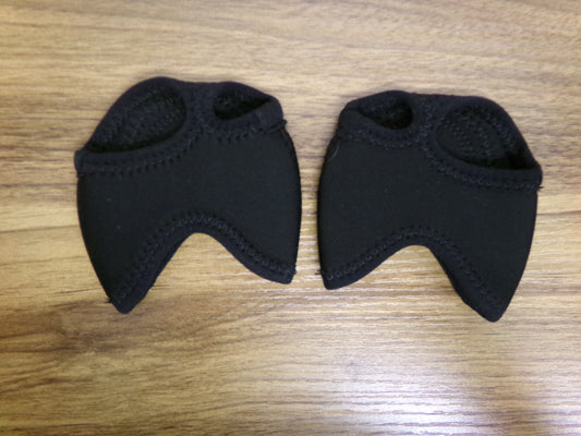 Pre-Owned Foot Undeez Danz N Motion Neoprene Black Large
