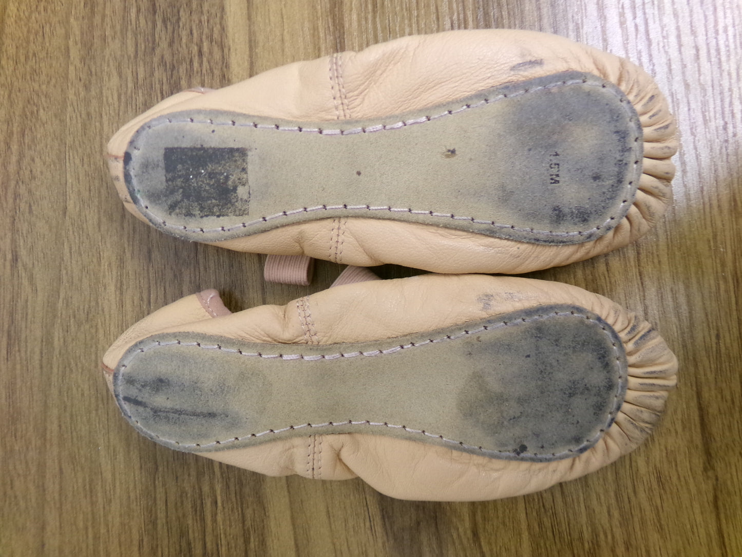Pre-Owned Ballet Shoes DUX Dance Child 1.5M Pink Full Sole