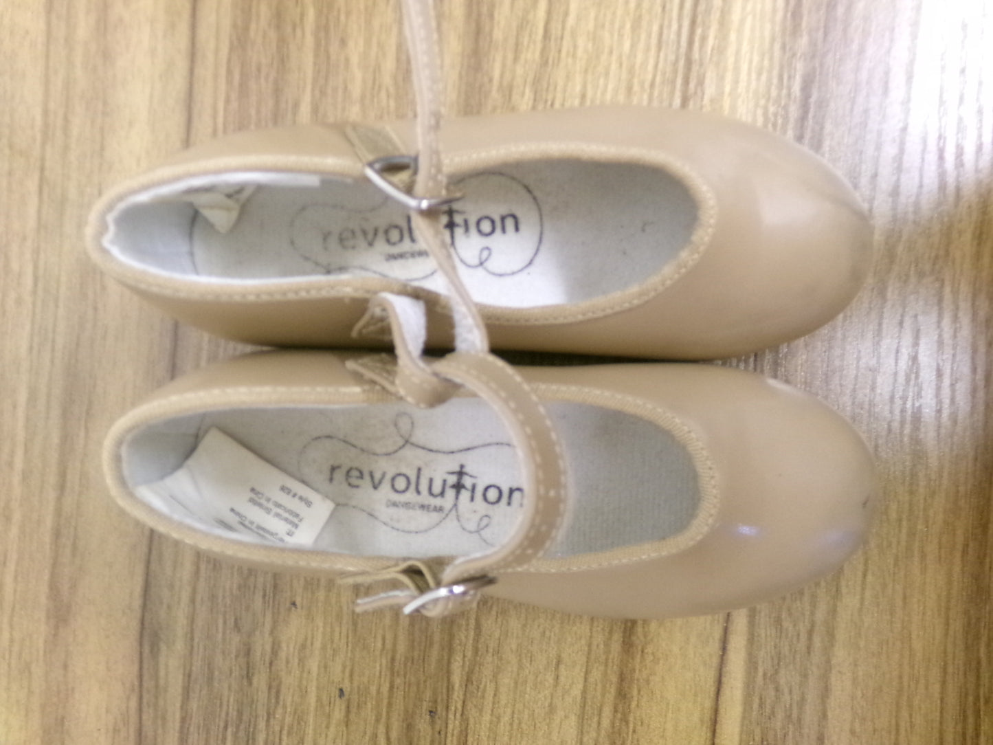 Pre-Owned Tap Shoes Revolution Toddler 13M Mary Jane Leather Buckle