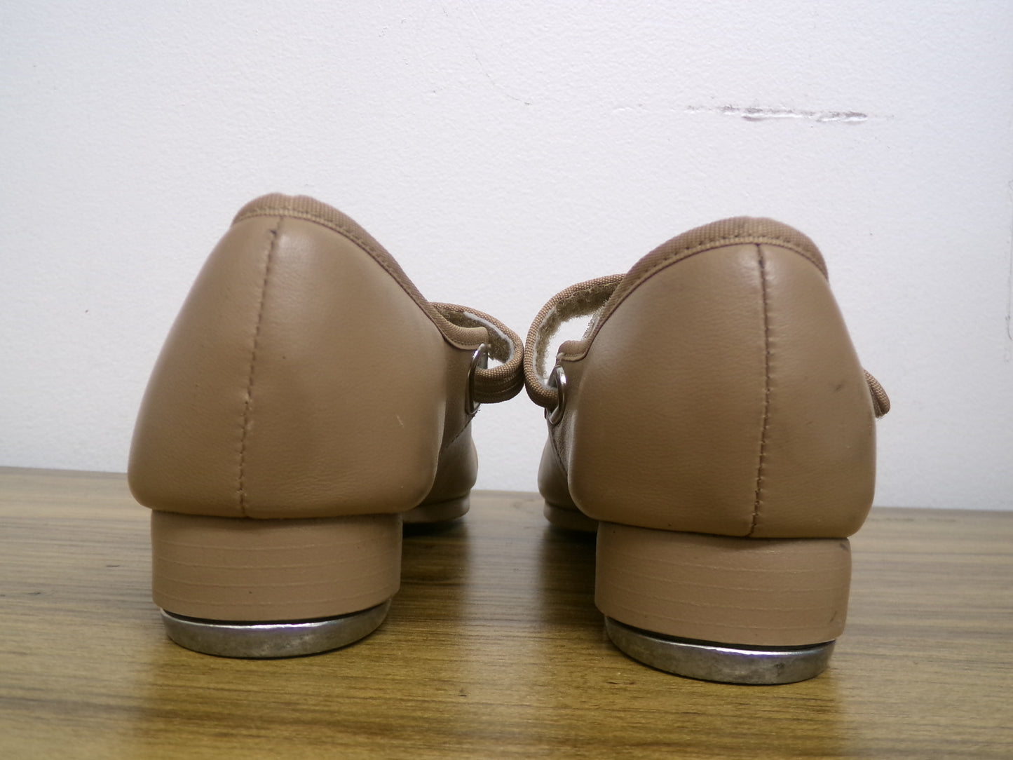 Pre-Owned Tap Shoes Capezio Kids 1.5M Mary Jane Leather Buckle