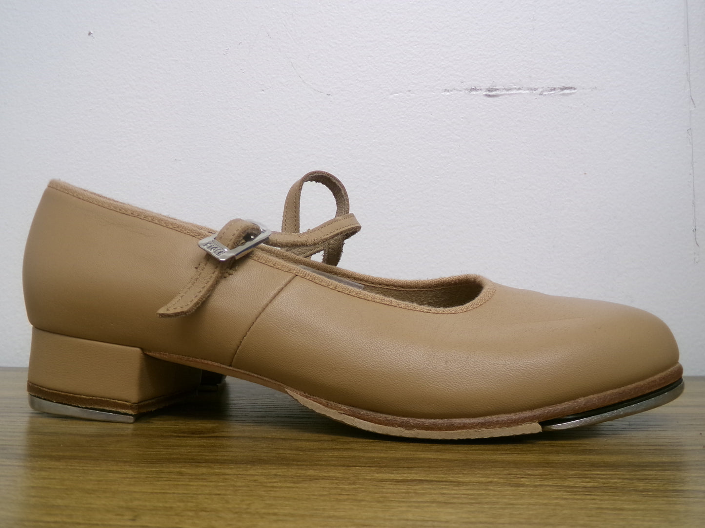 Dance Tap Shoes Bloch Woman's 8M Mary Jane Leather Buckle