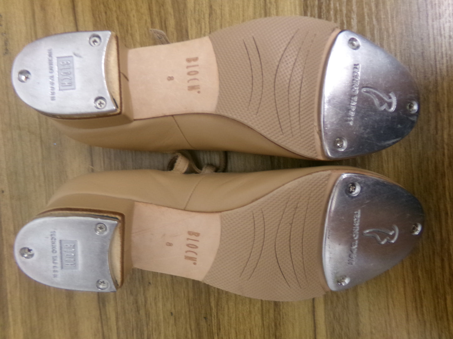 Dance Tap Shoes Bloch Woman's 8M Mary Jane Leather Buckle