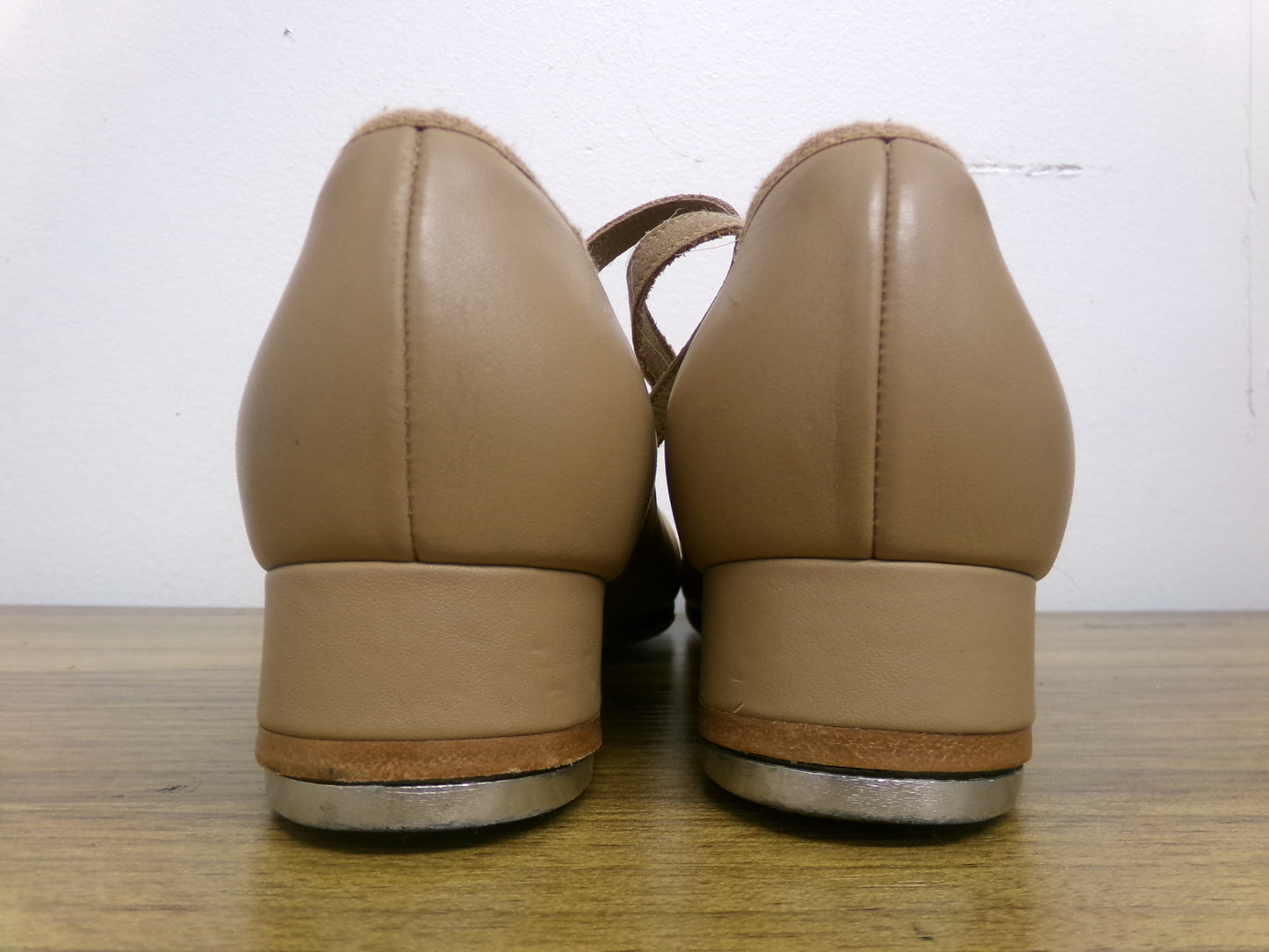 Dance Tap Shoes Bloch Woman's 8.5M Mary Jane Leather Buckle