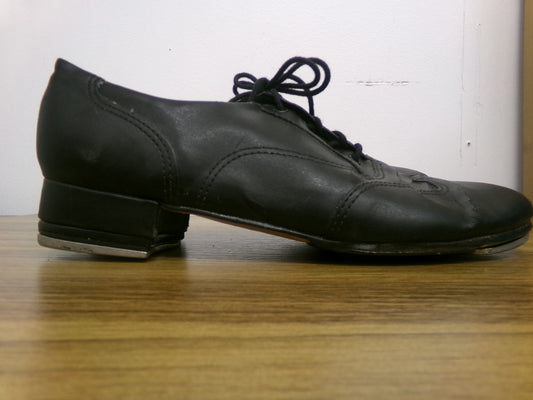 Pre-Owned Tap Shoes So Danca TA20 Trent Oxford Black Adult Size 8.5M