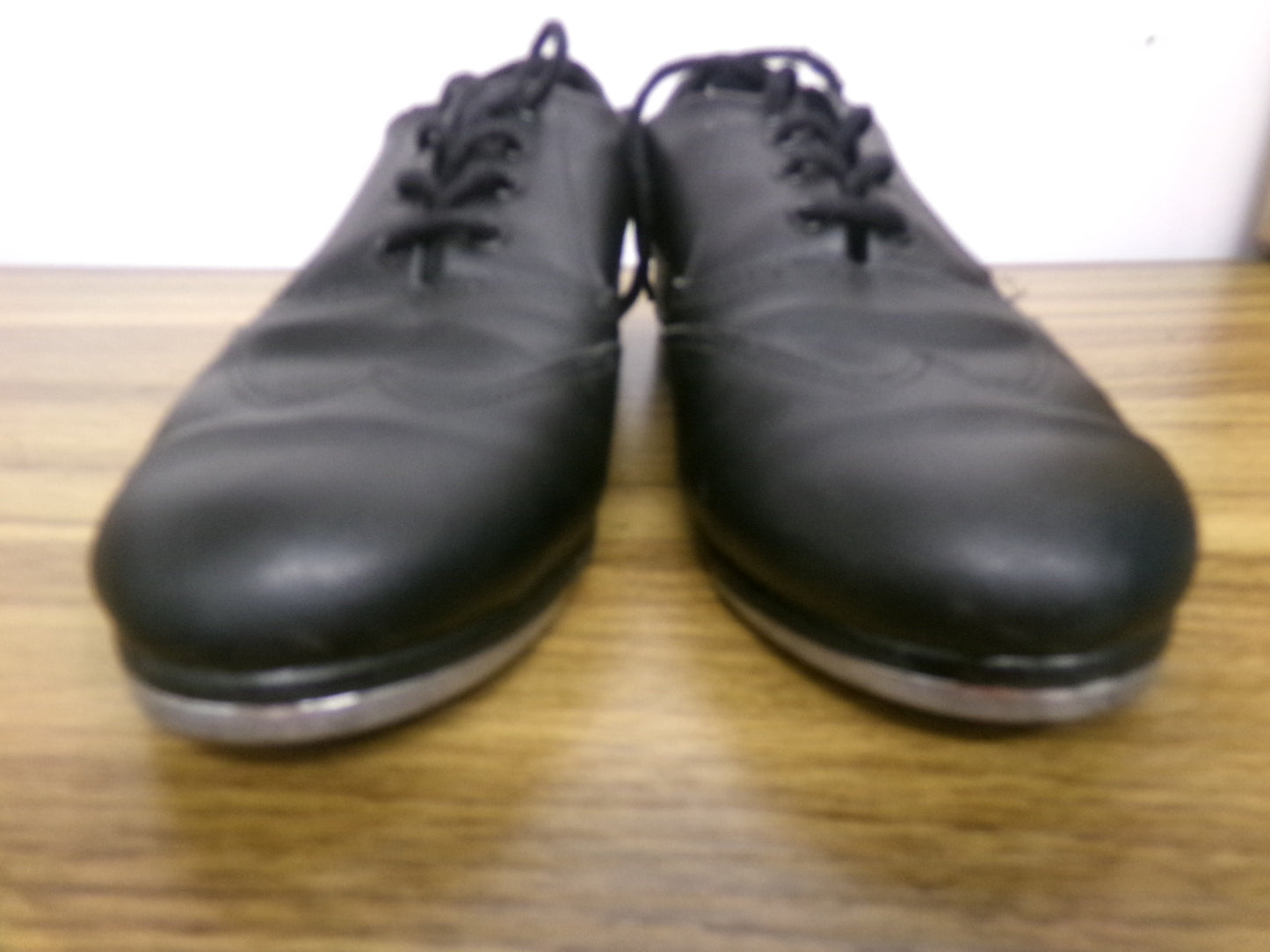 Pre-Owned Tap Shoes So Danca TA20 Trent Oxford Black Adult Size 8M