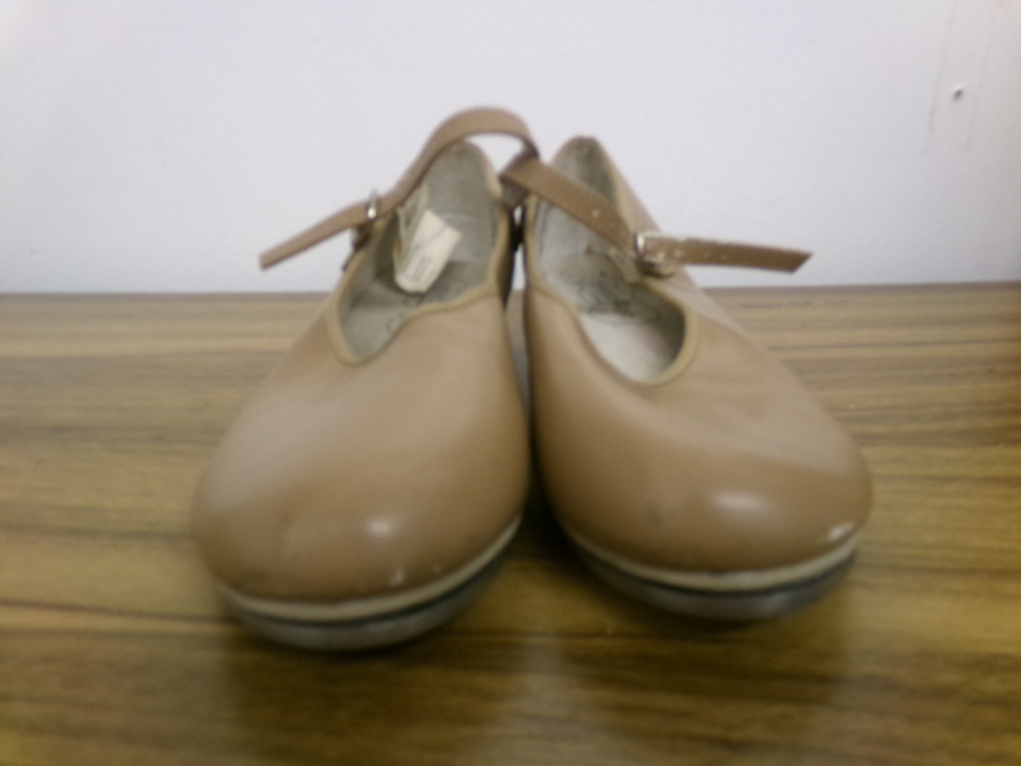 Pre-Owned Tap Shoes Revolution Style 826 6M Adult Mary Jane Buckle Tan