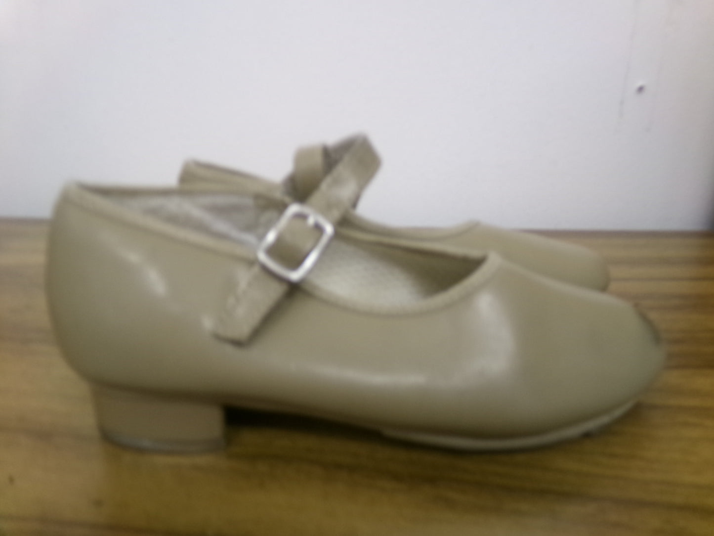 Pre-Owned Tap Shoes Revolution Child 1M Mary Jane Leather Buckle Student