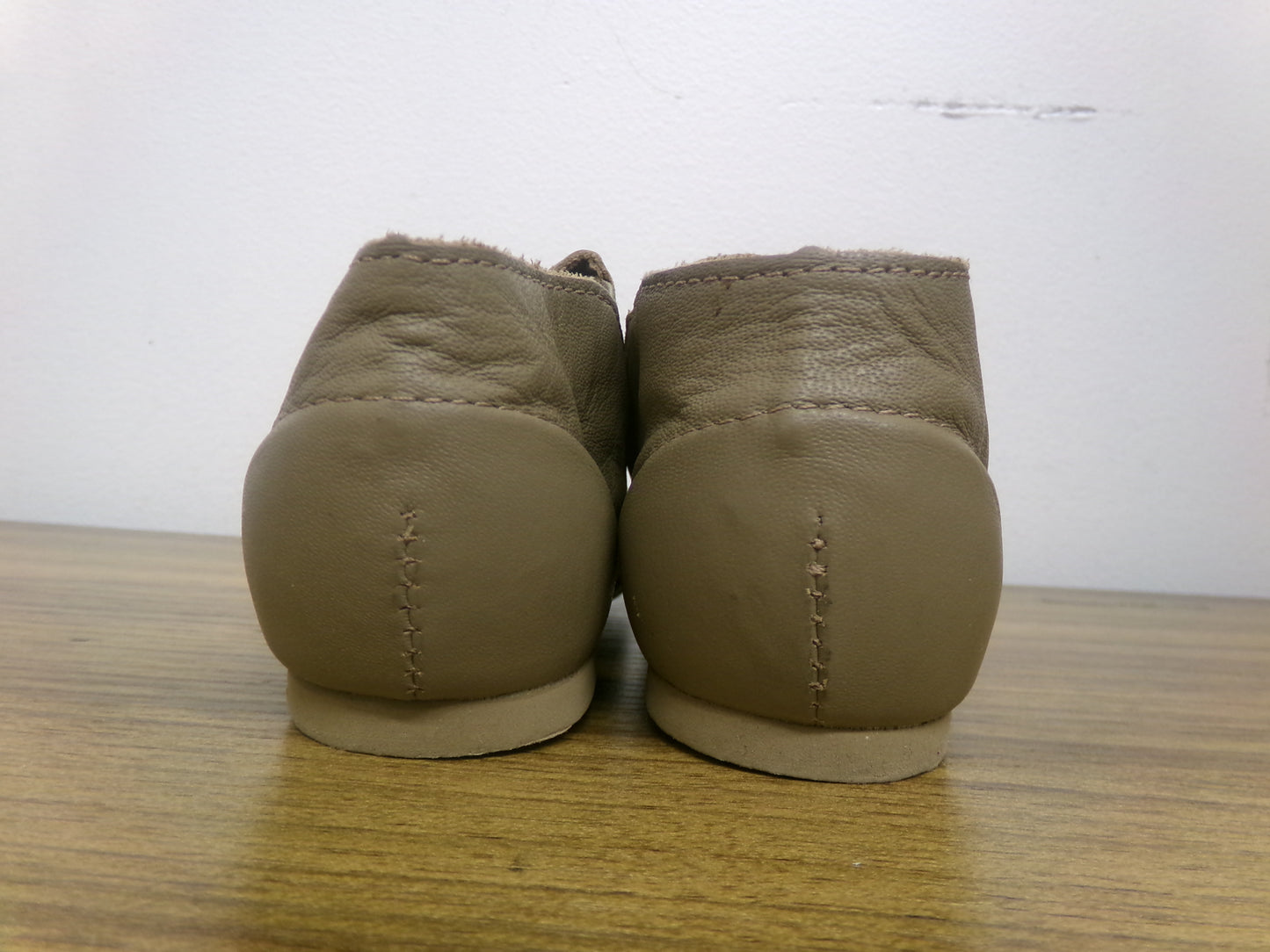 Pre-Owned Jazz Shoes Capezio 12 Adult 11M Tan Leather Split Sole