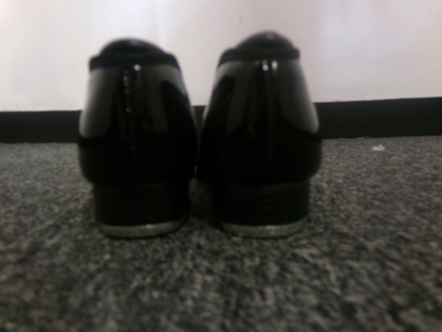 Pre-Owned Tap Shoes Capezio Big Kids 13.5M Tyette Man Made Elastic Student