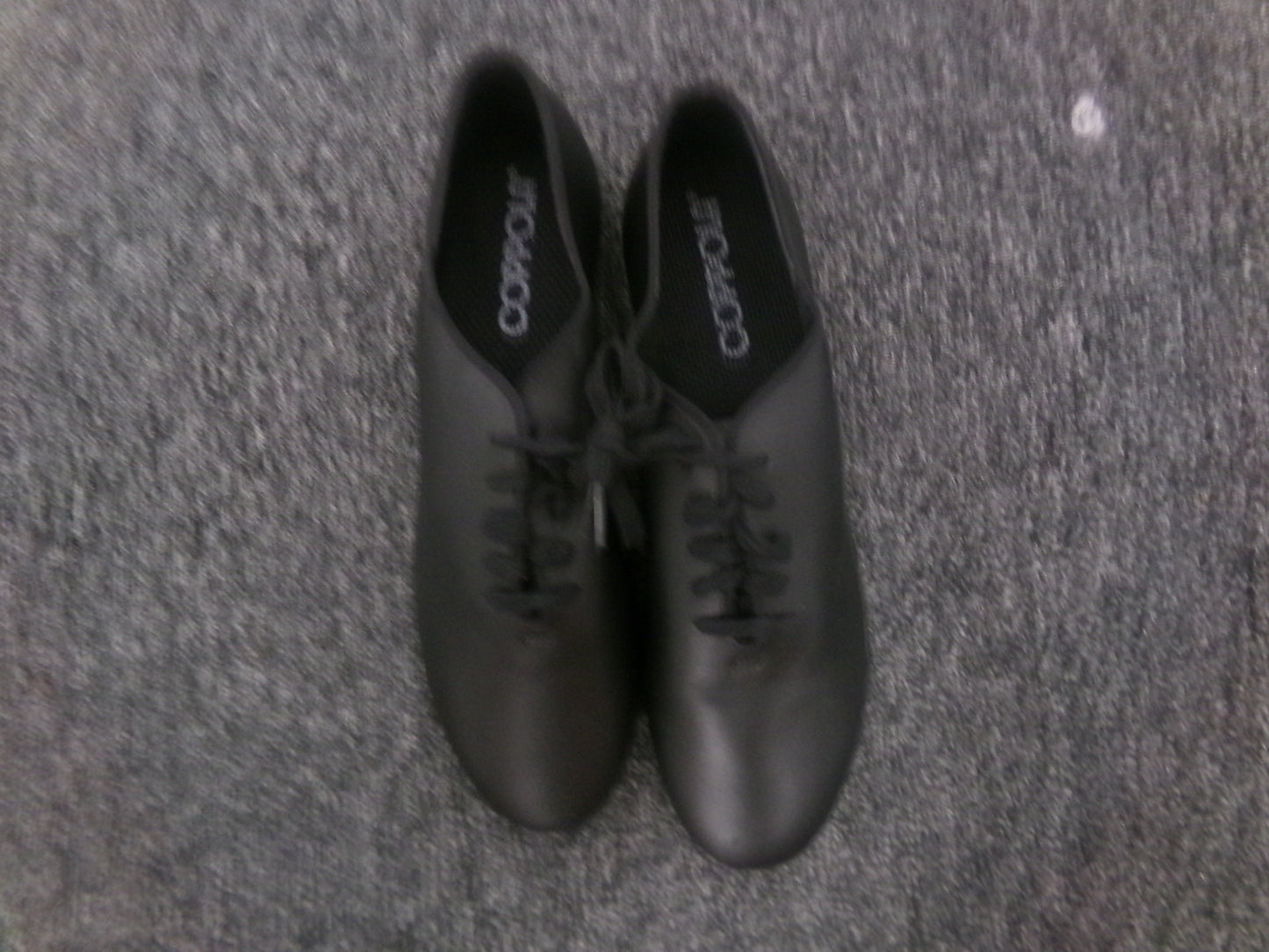 Pre-Owned Tap Shoes Capezio Adult 10M Coppola CG355 Vintage Black