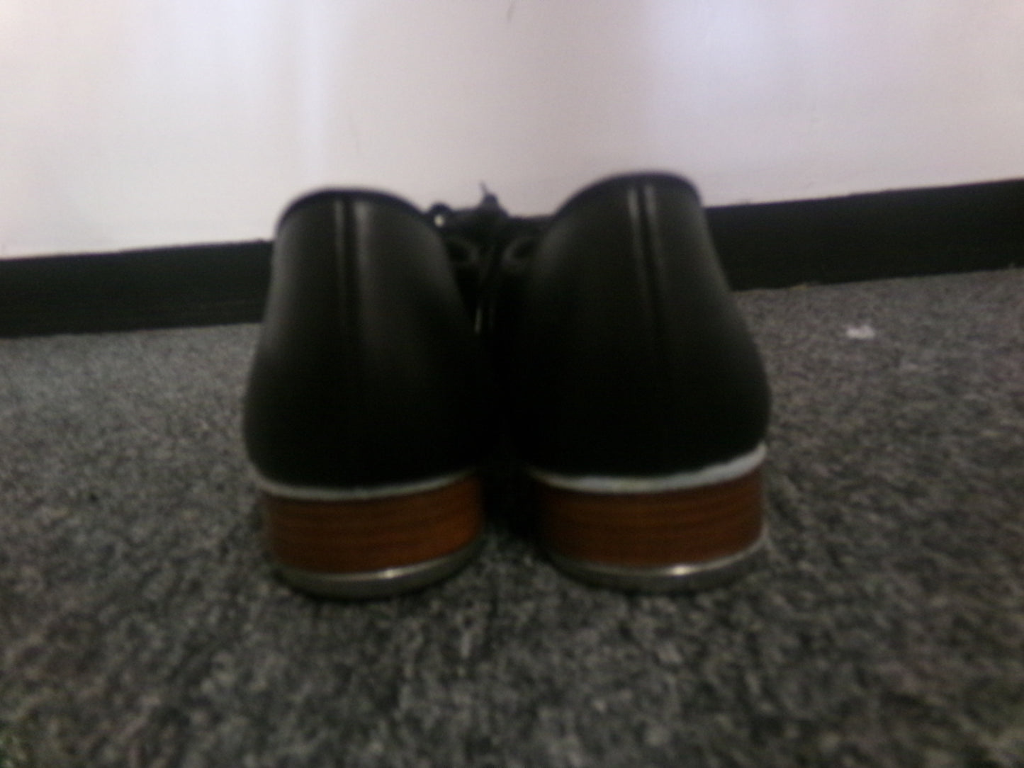 Pre-Owned Tap Shoes Capezio Adult 10M Coppola CG355 Vintage Black