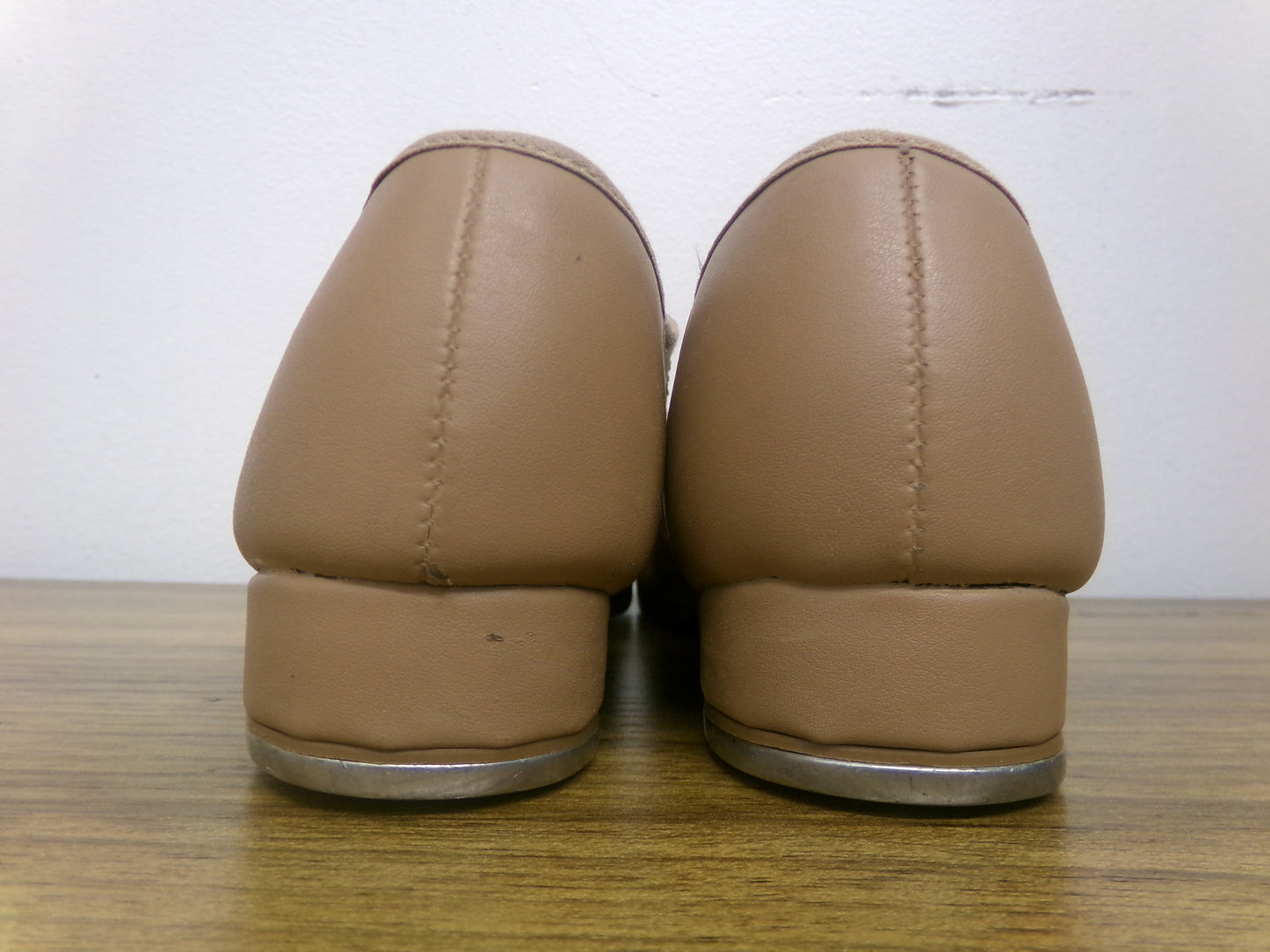 Dance Tap Shoes Youth 5M Tan So Danca TA38 Mary Jane Leather Loop Strap