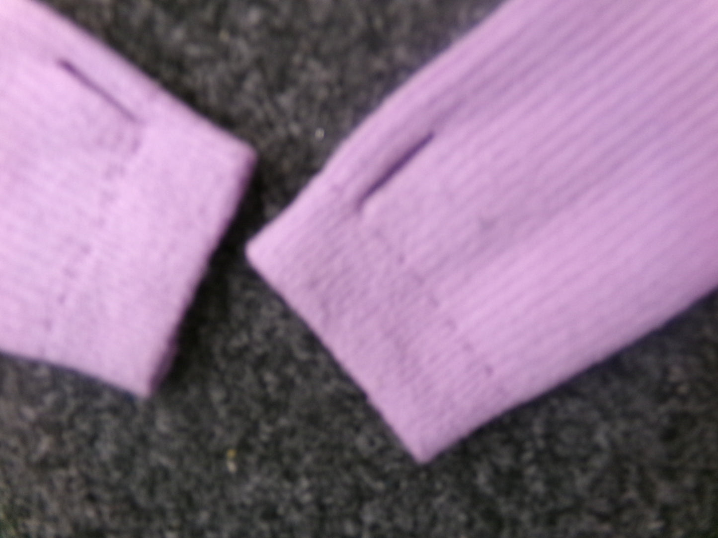 Pre-Owned Knit Shrug Sweater Lavender Medium Child Ballet Jazz