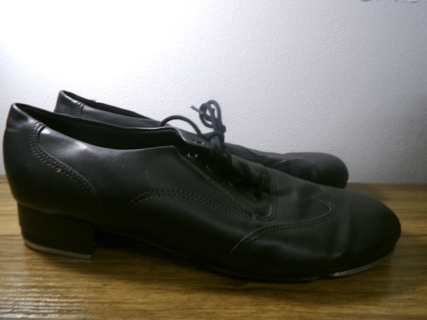 Pre-Owned Tap Shoes So Danca TA20 Trent Oxford Black 9.5W Adult Size