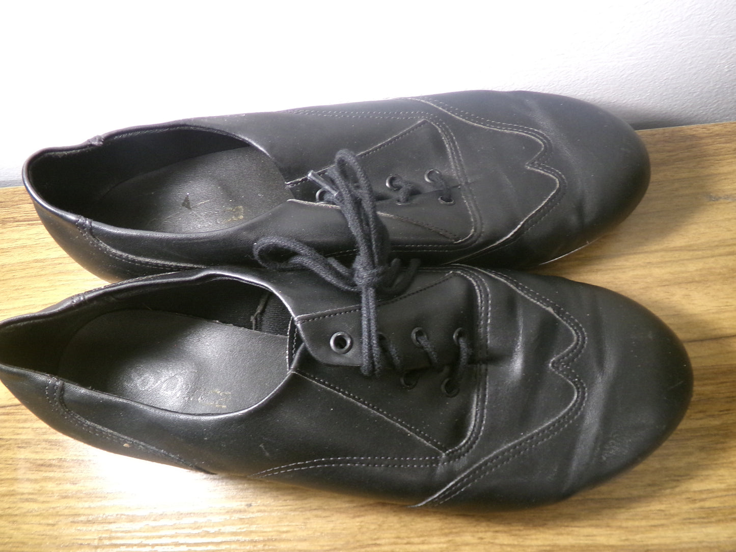 Pre-Owned Tap Shoes So Danca TA20 Trent Oxford Black 9.5W Adult Size
