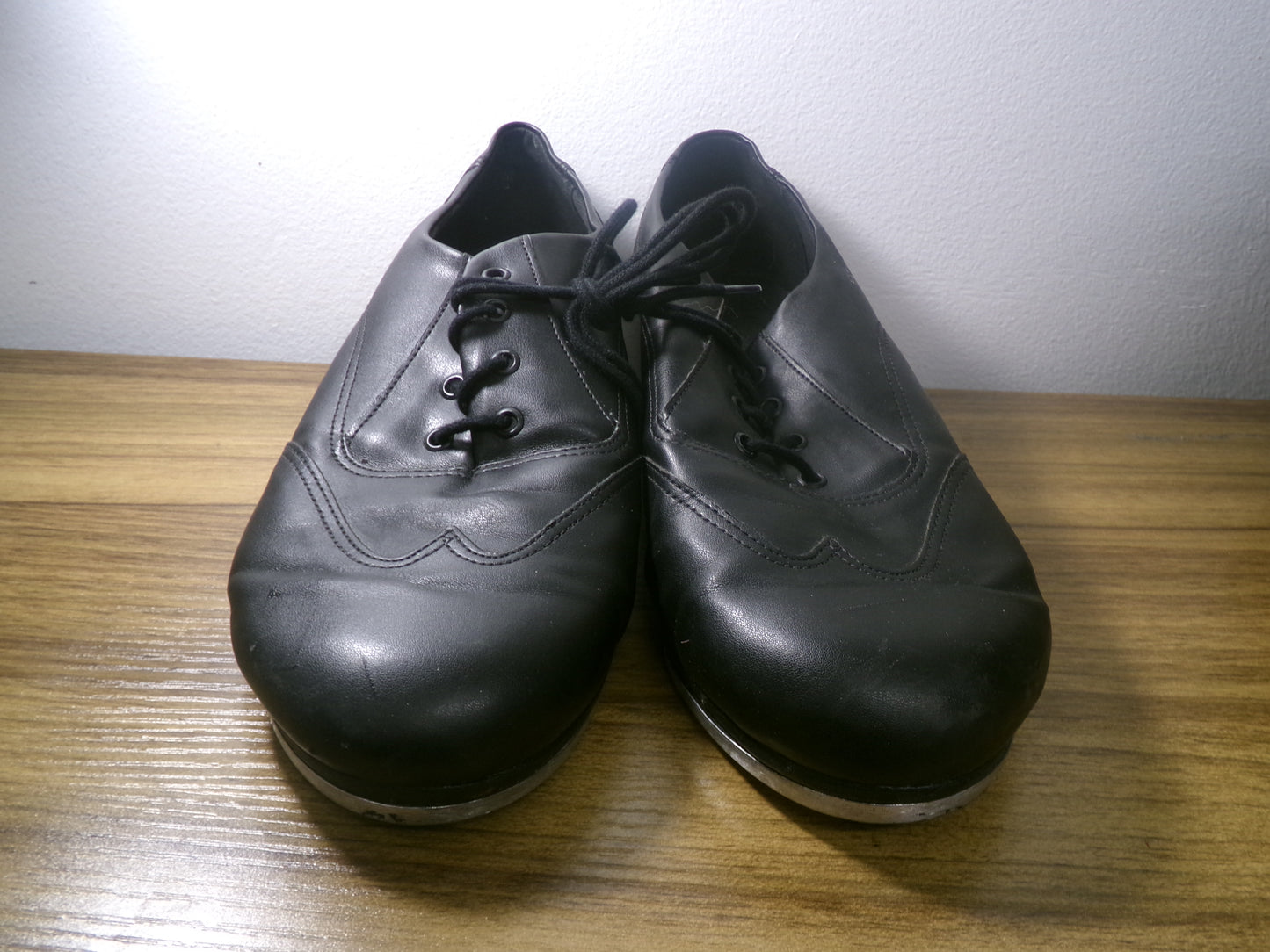 Pre-Owned Tap Shoes So Danca TA20 Trent Oxford Black 9.5W Adult Size