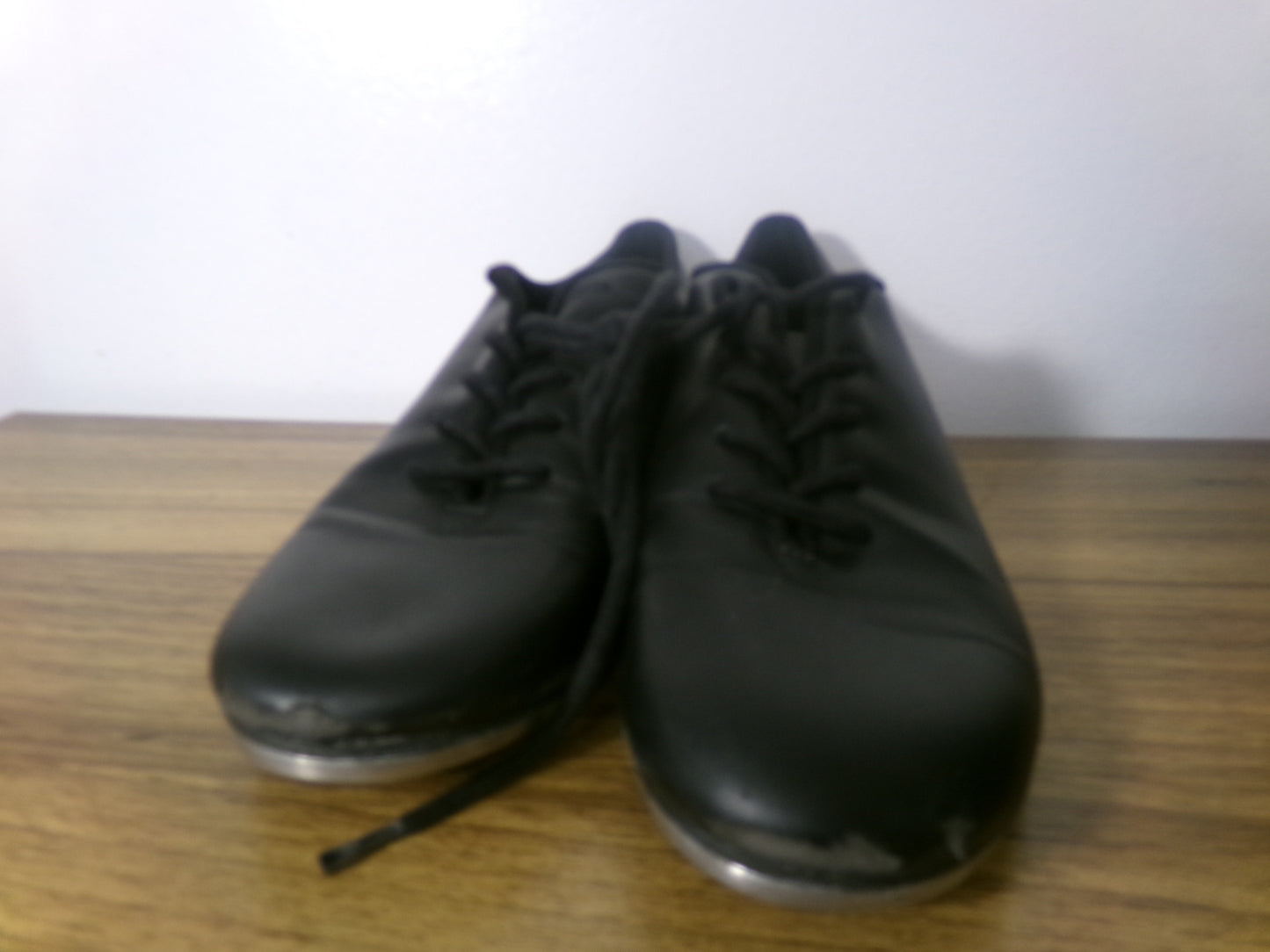 Pre-Owned Tap Shoes SoDanca Adult 6M Oxford Leather Lace Up Student