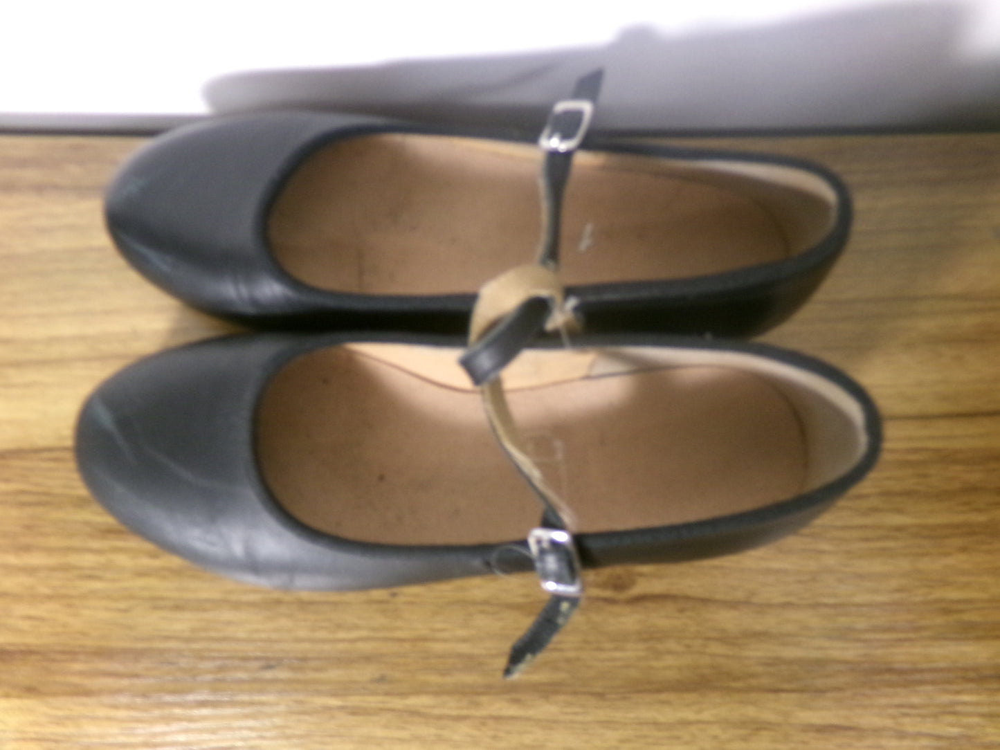 Pre-Owned Tap Shoes Bloch Adult 6.5M Mary Jane Leather Buckle