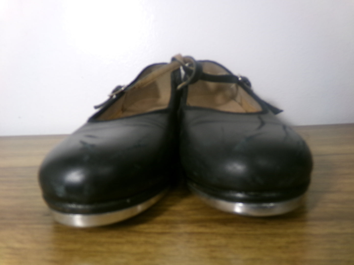 Pre-Owned Tap Shoes Bloch Adult 6.5M Mary Jane Leather Buckle