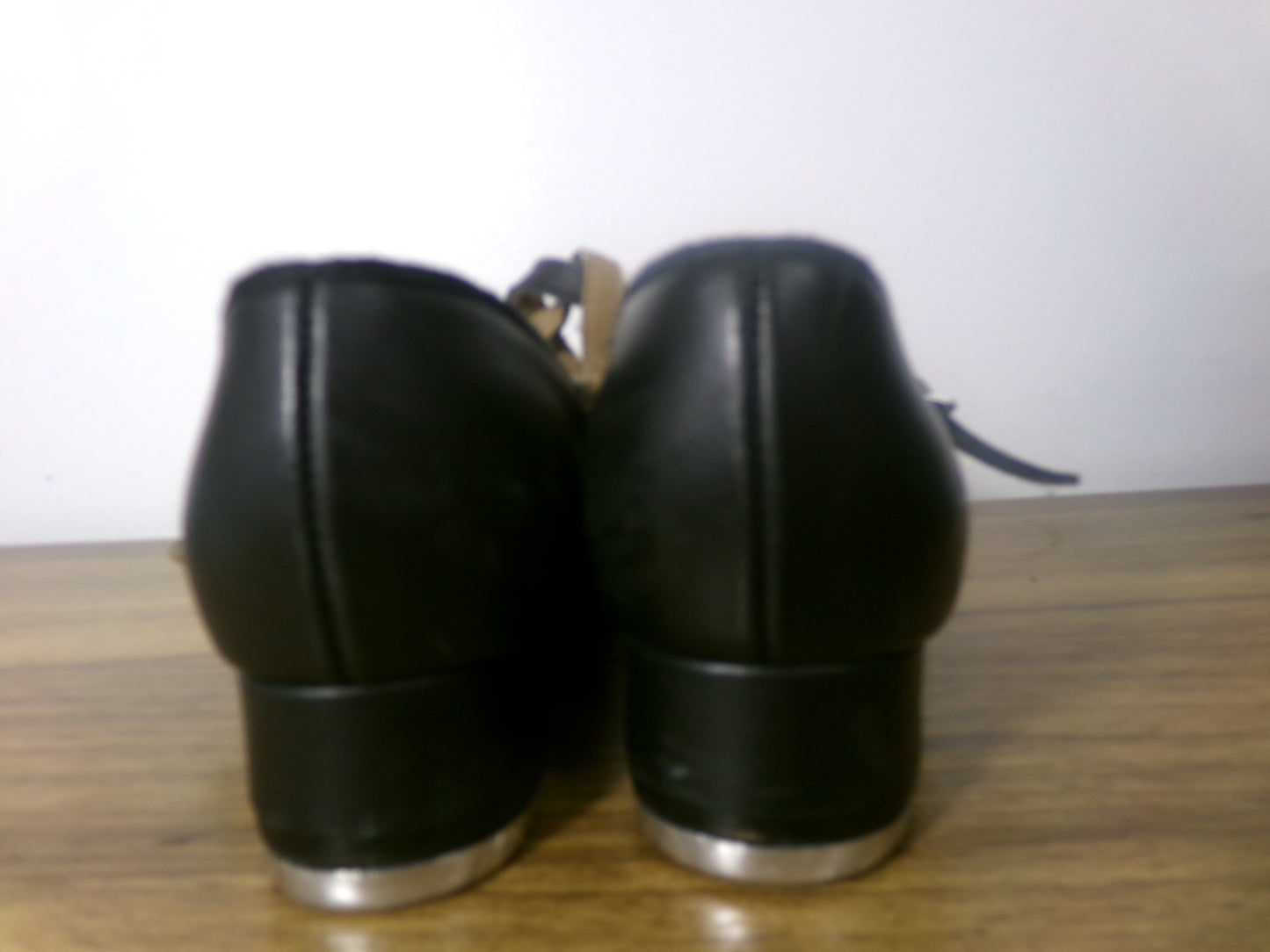 Pre-Owned Tap Shoes Bloch Adult 6.5M Mary Jane Leather Buckle