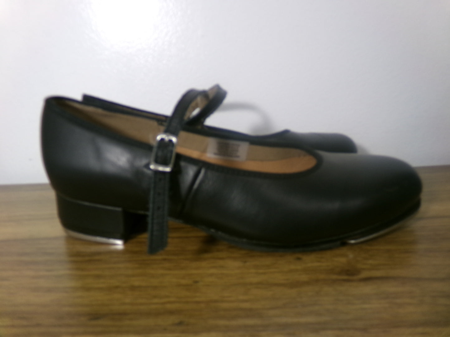 Pre-Owned Tap Shoes Bloch Adult 8M Mary Jane Leather Buckle