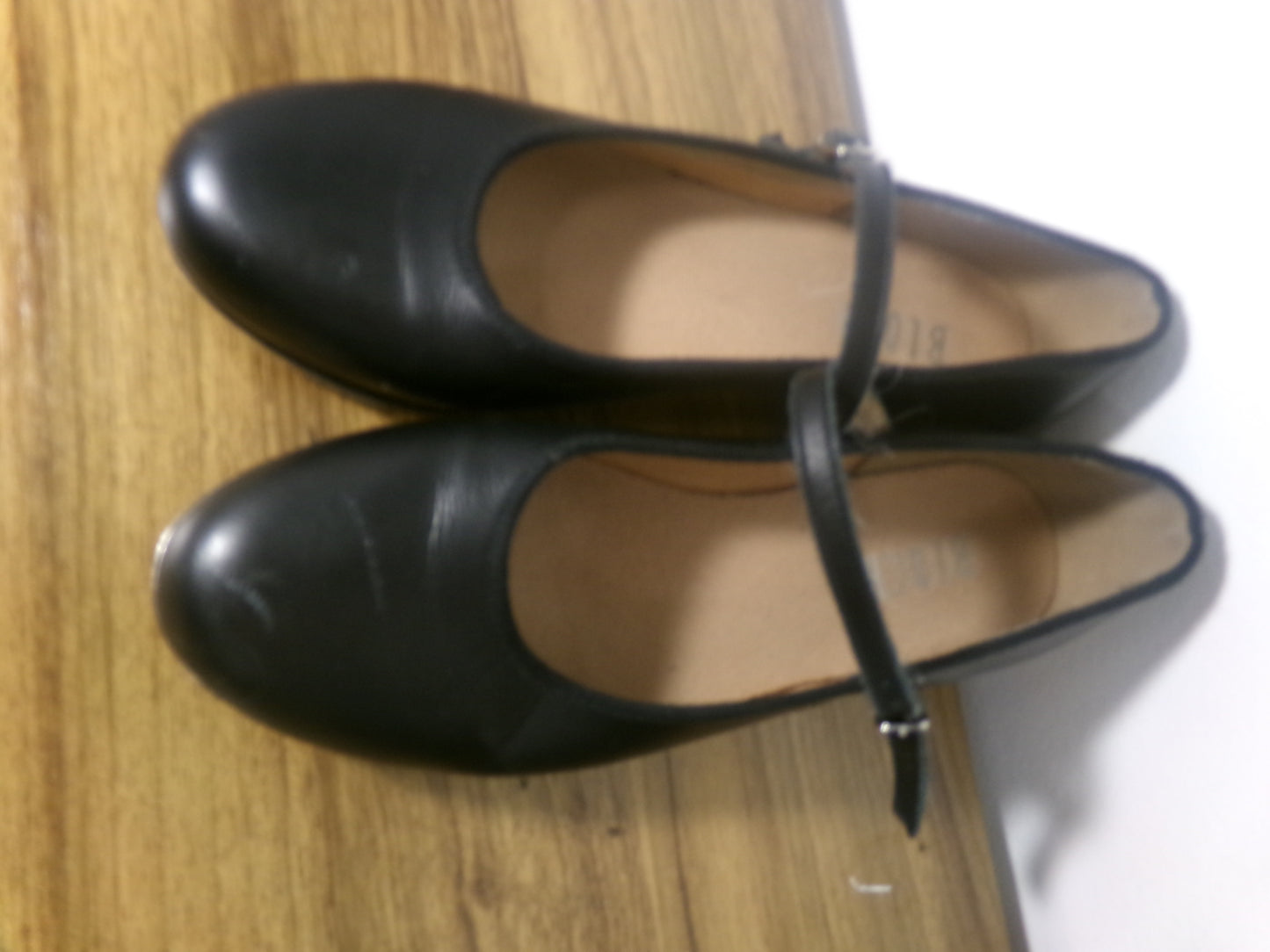 Pre-Owned Tap Shoes Bloch Adult 8M Mary Jane Leather Buckle