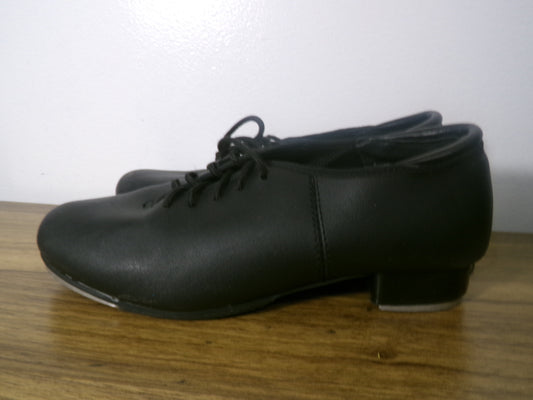 Pre-Owned Slip On Tap Shoes Theatricals Adult 7M Black