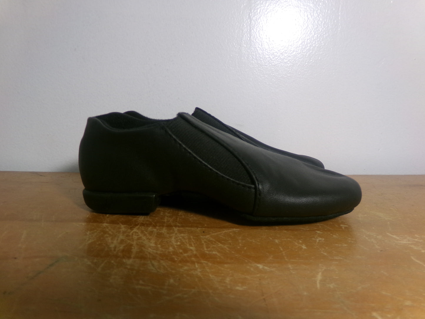 New Jazz Shoes Dance Class Toddler 10M Slip On Leather Split Sole