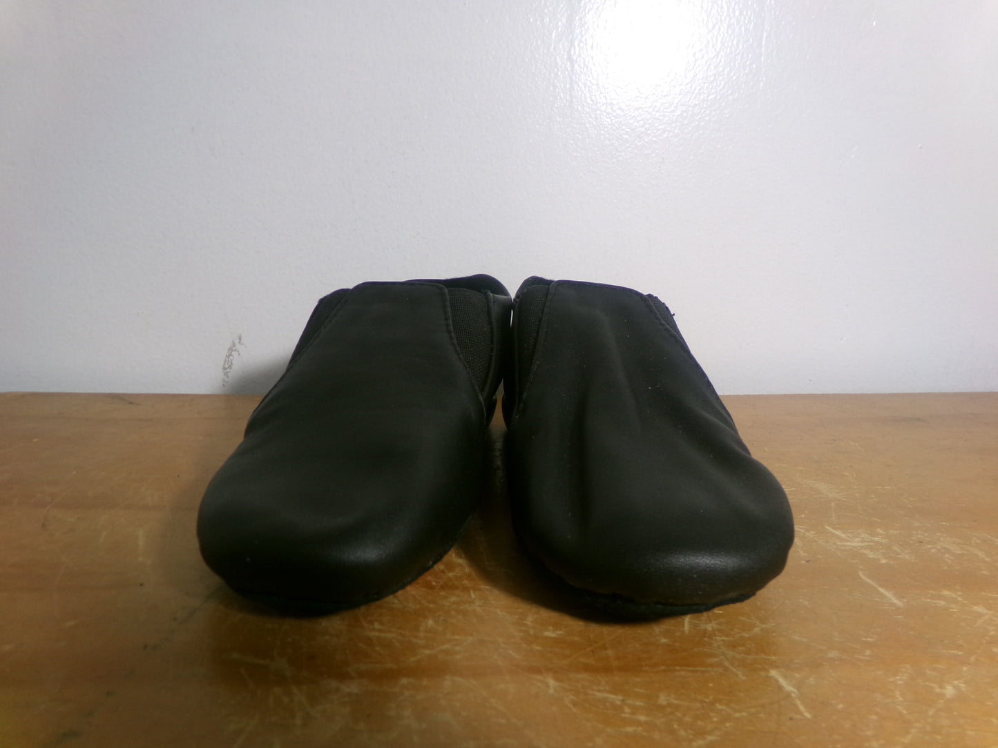 New Jazz Shoes Dance Class Toddler 10M Slip On Leather Split Sole